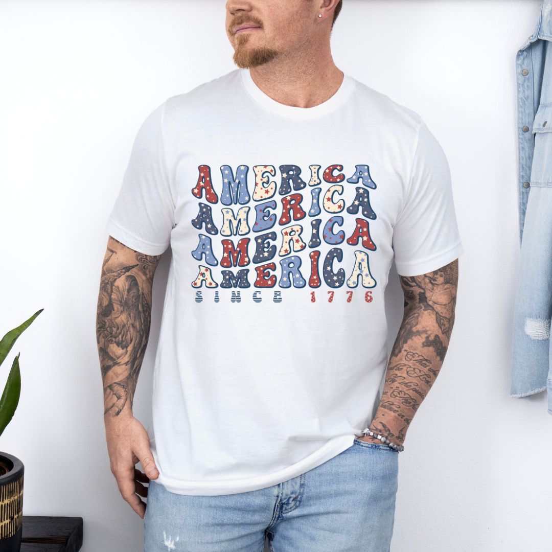 American Independence July 4th Ultimate Comfort Unisex Funny T-shirt
