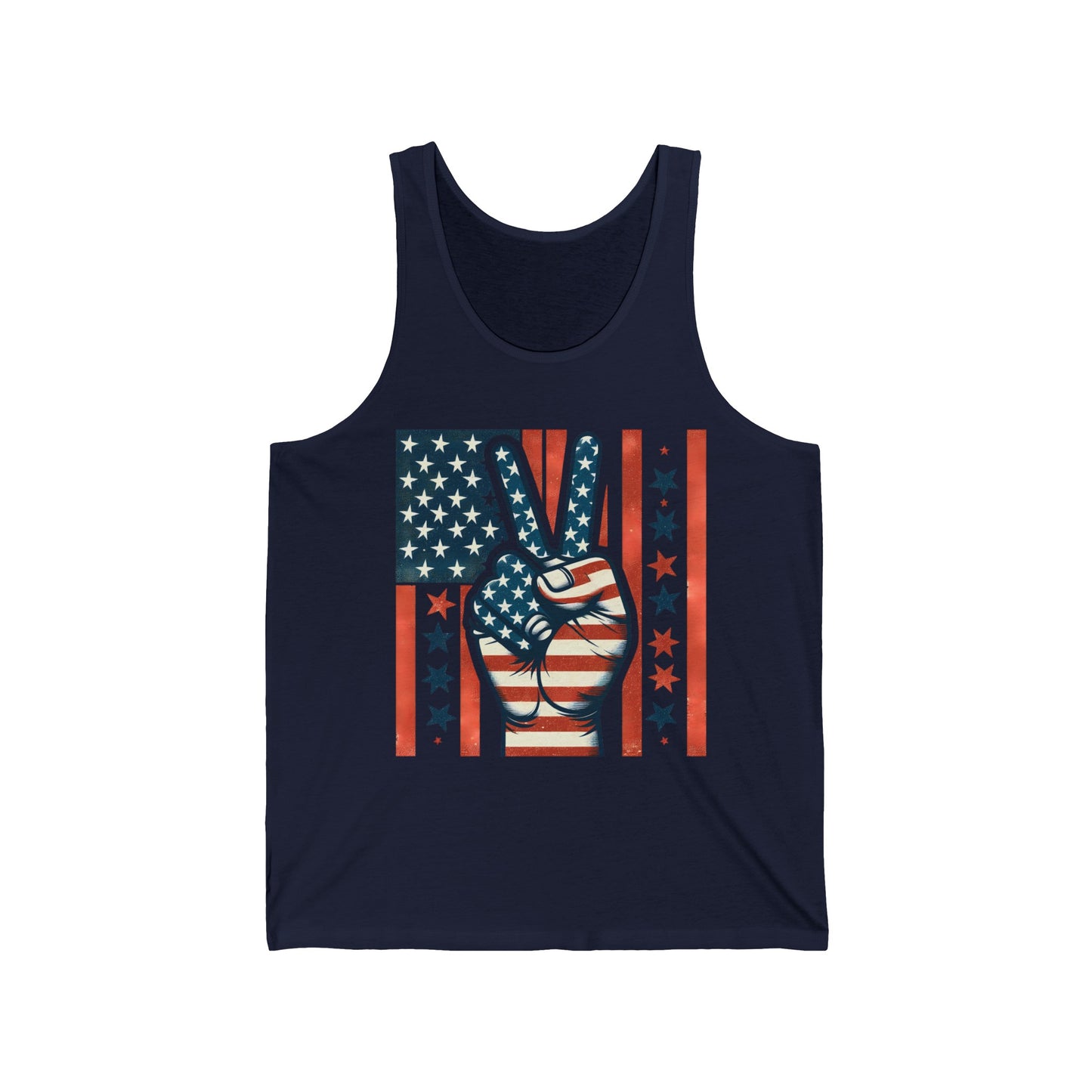 American Independence Ultimate Comfort Styled Unisex Funny Tank Top