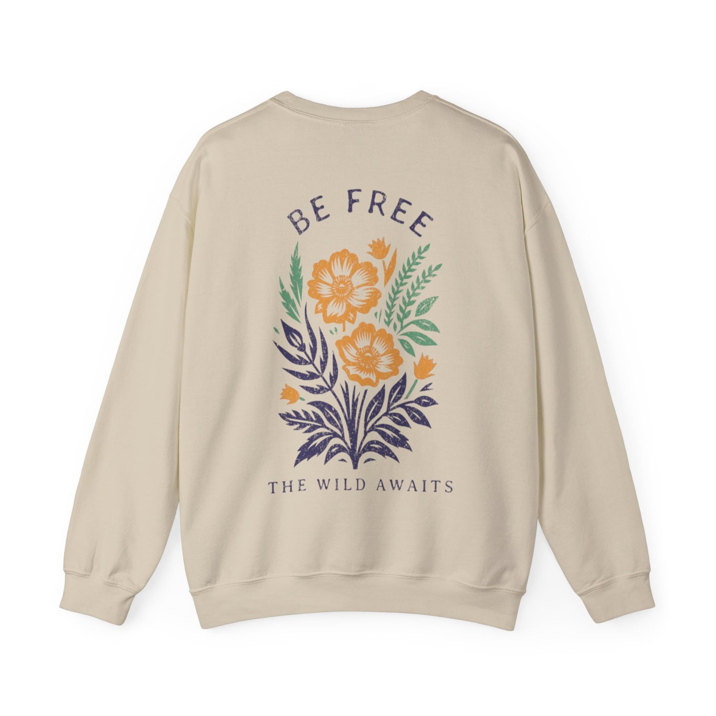 Graphic Designed Minimalist Crewneck Sweatshirt