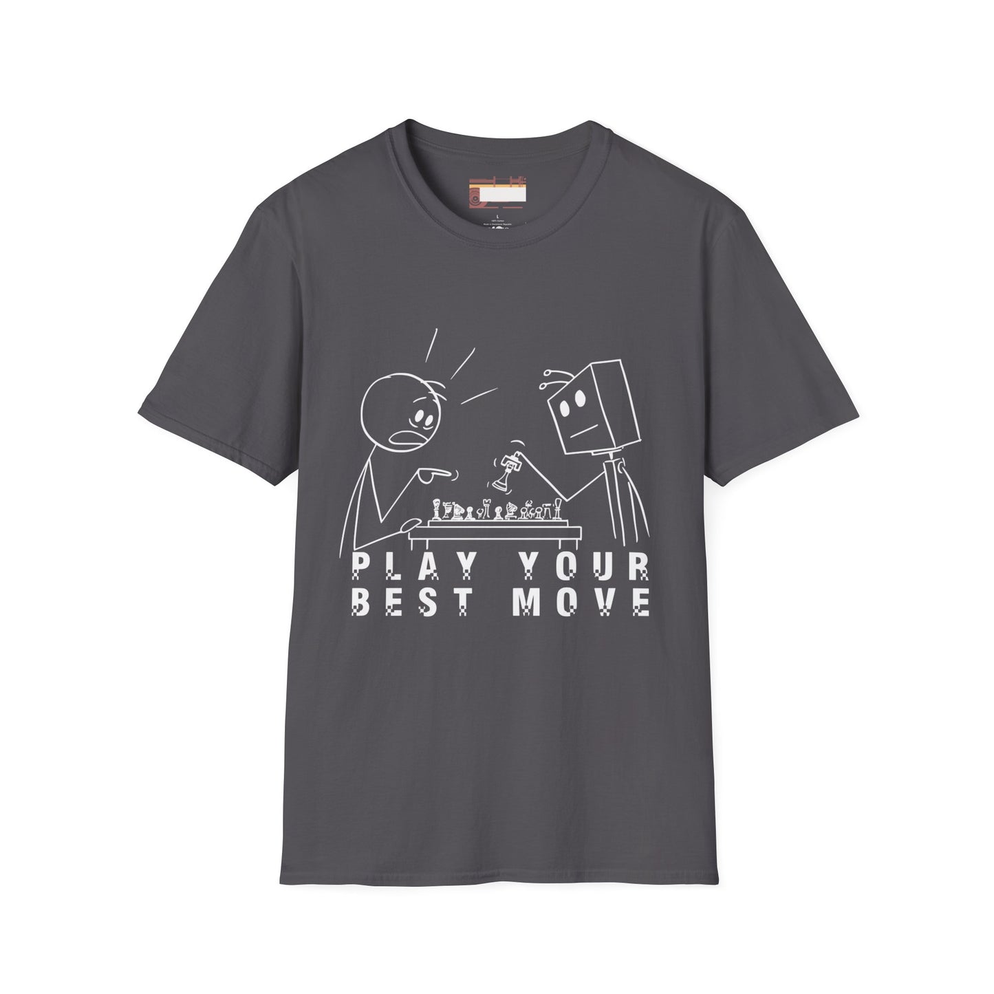 Graphic Chess Tees Chess Tournament Player Unisex Minimalist Comfort T-shirt