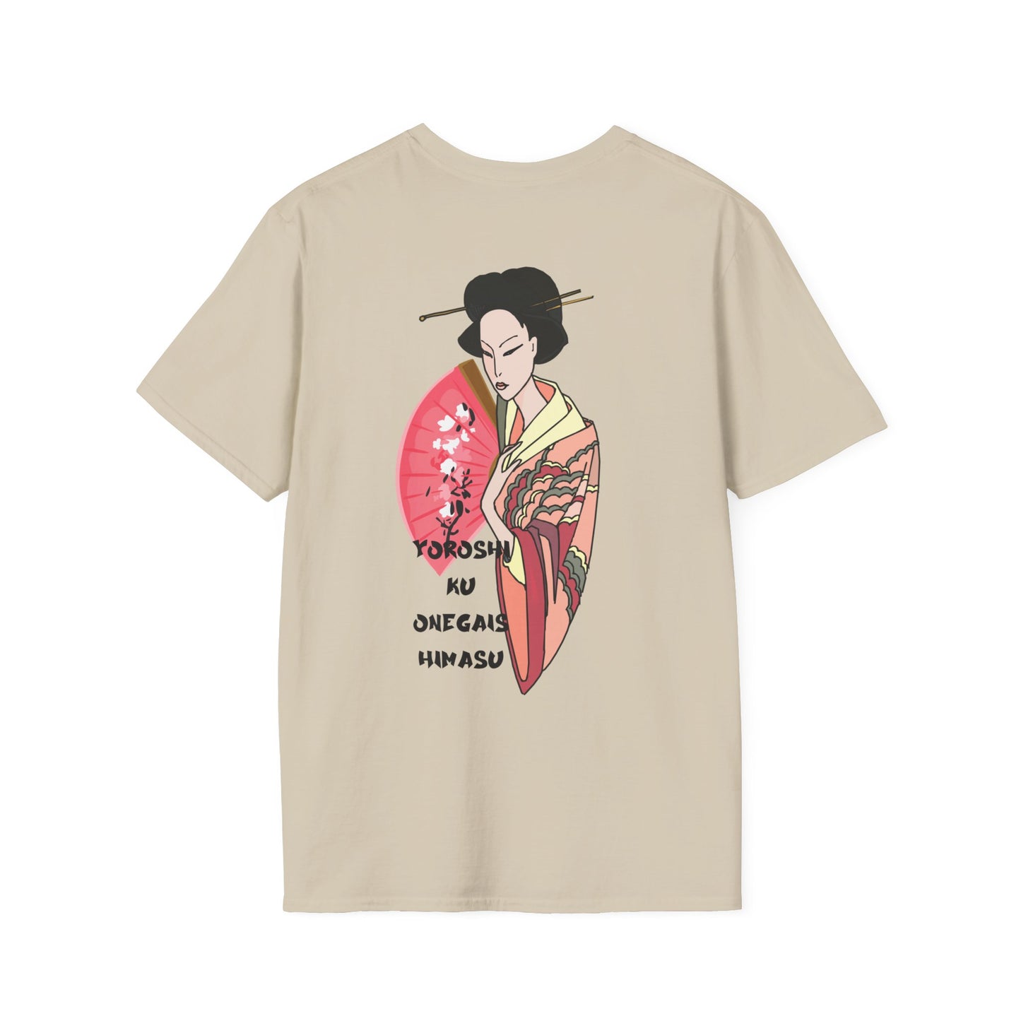 Japanese Lady Designed Graphic Ultimate Comfort Styled Unisex T-shirt