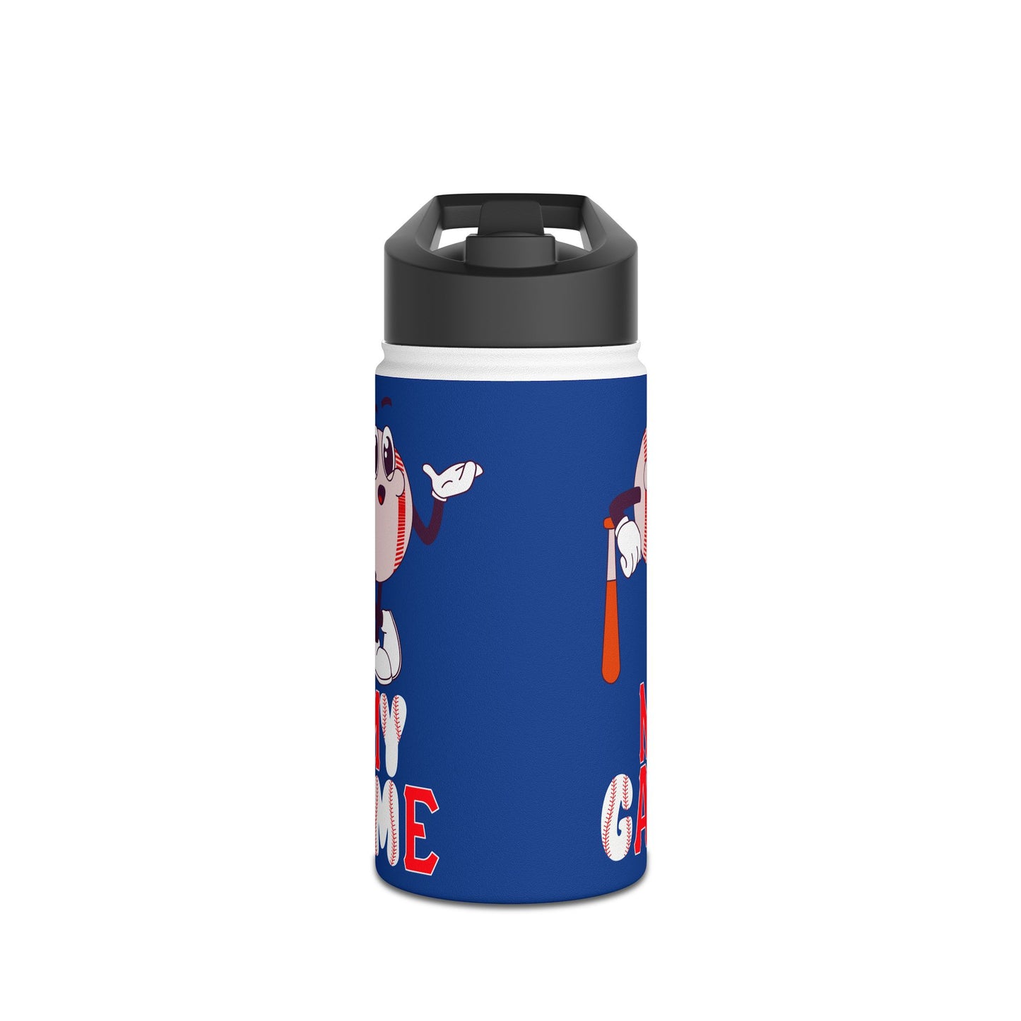 Graphic Designed Kids Stainless Steel Water Bottle, Standard Lid