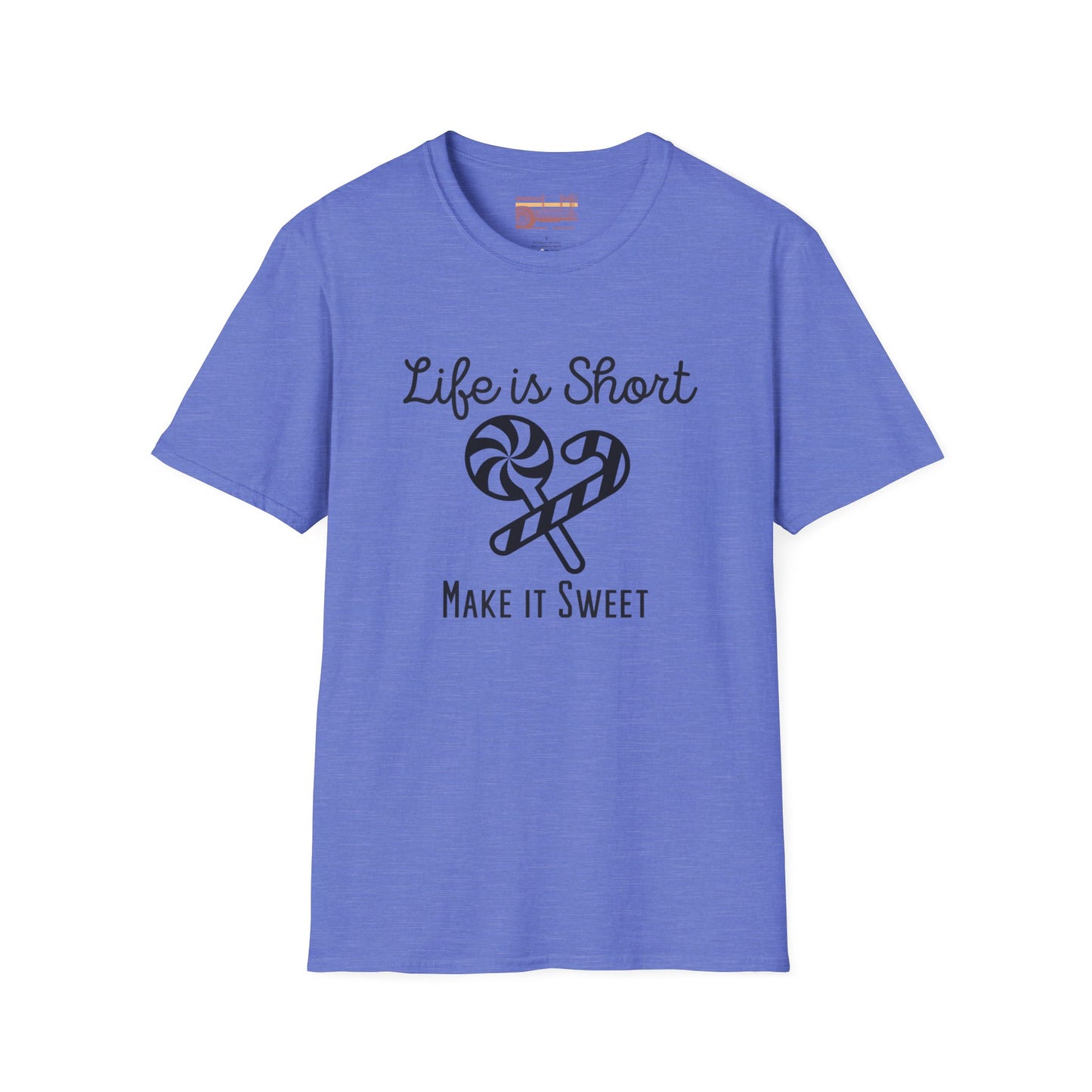 Live is Short Classic Summer Ultimate Comfort Motivational Styled Unisex T-shirt