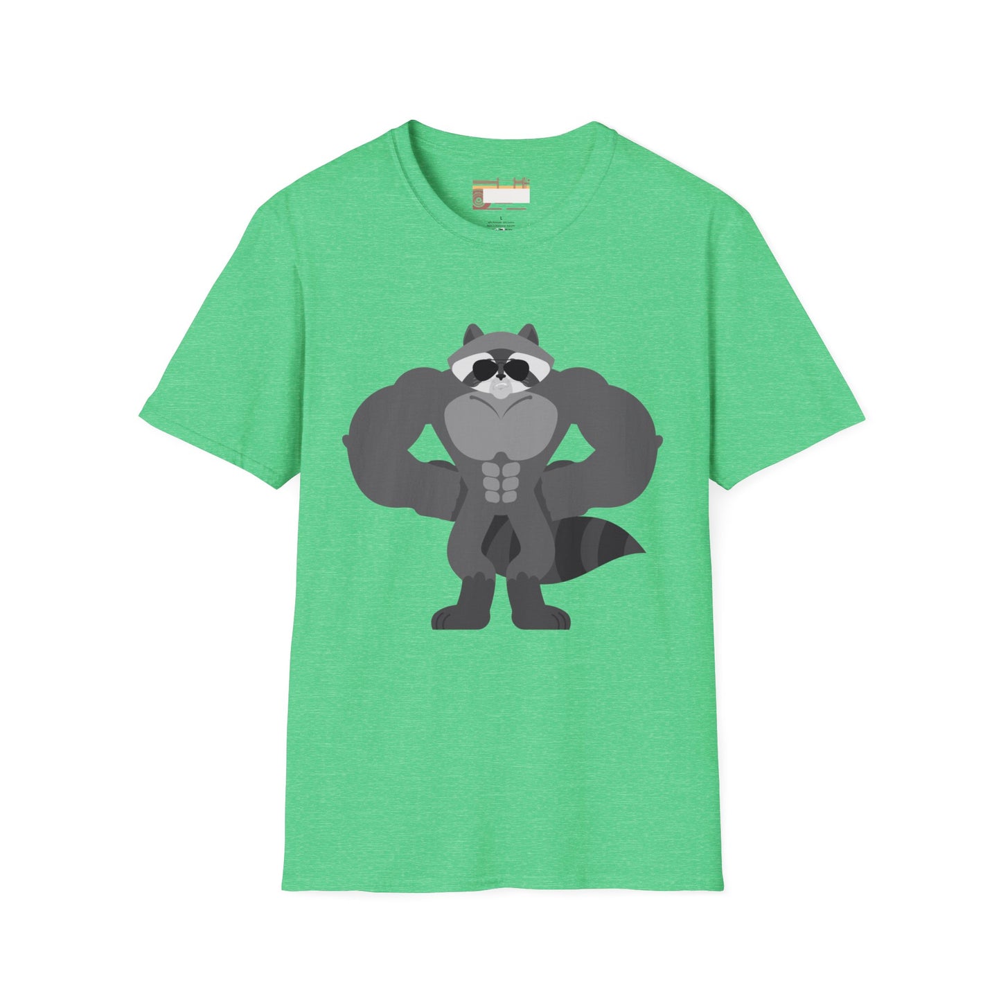 Graphic Designed Minimalist Racoon Unisex Comfort Styled T-shirts