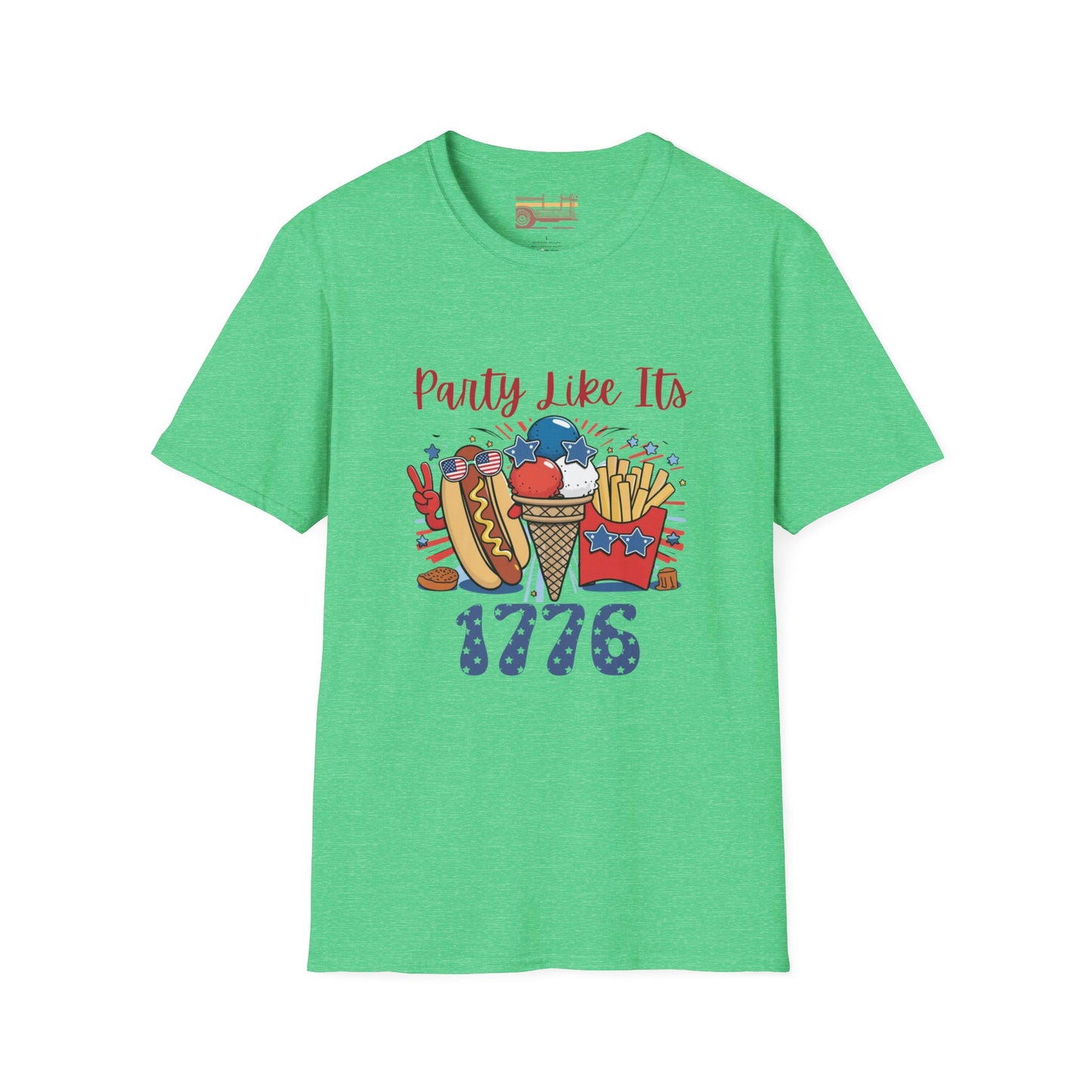 Party Like Its 1776, July 4th Ultimate Comfort Unisex Funny T-shirt