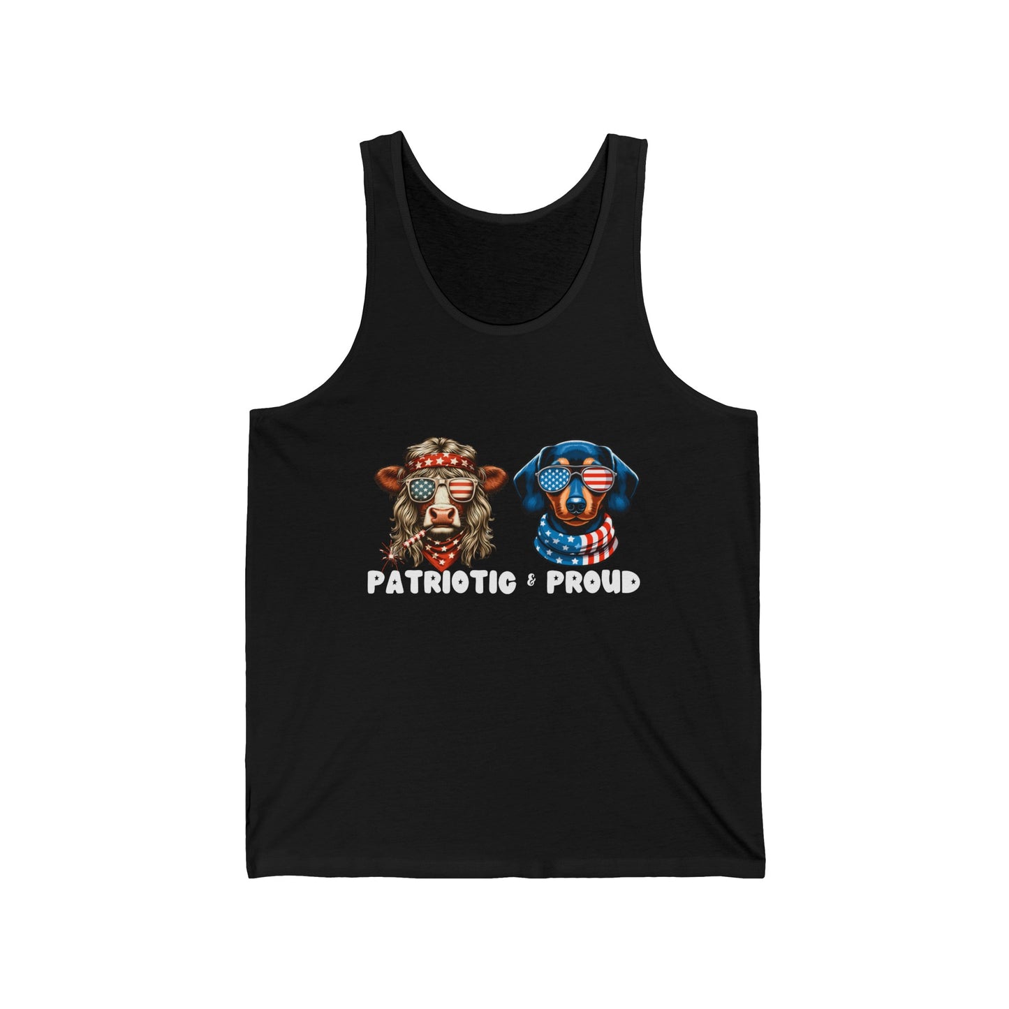 American Independence Graphic Ultimate Comfort Styled Unisex Tank Top