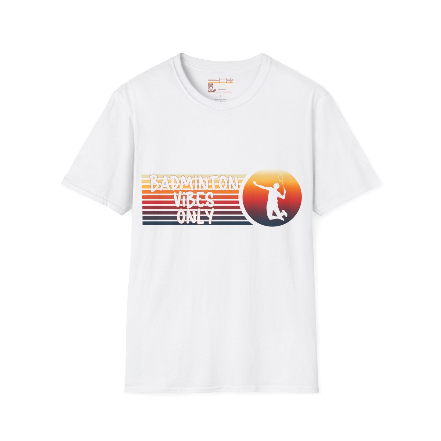 Badminton Game Day Graphic Comfort Unisex T-shirt