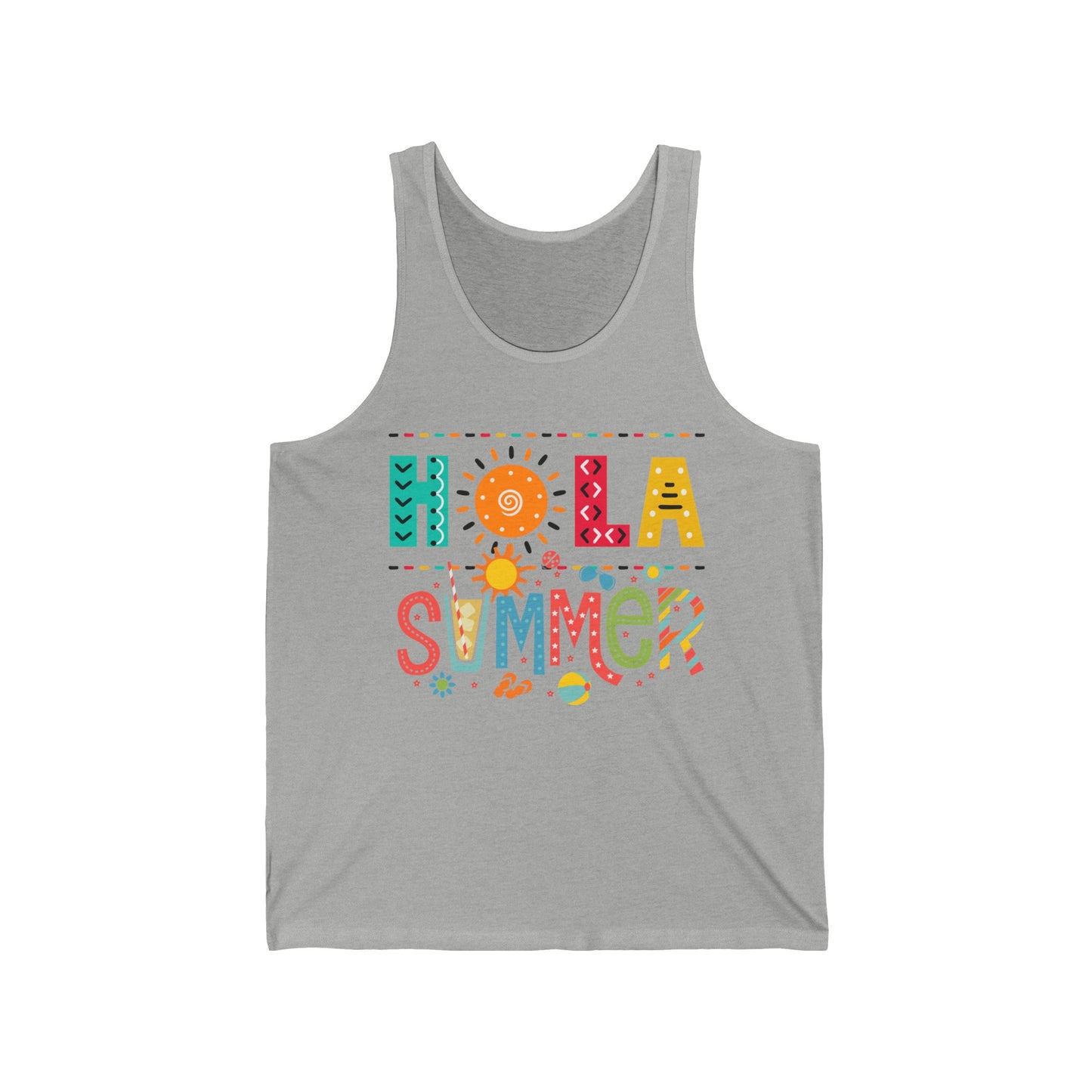Hola Summer Ultimate Comfort Styled Unisex Tank Top