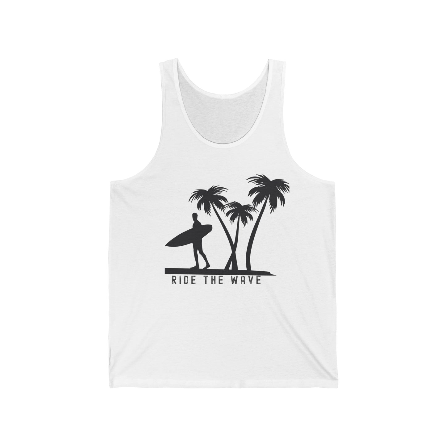Ride The Wave Surfers Ultimate Comfort Styled Unisex Tank Top
