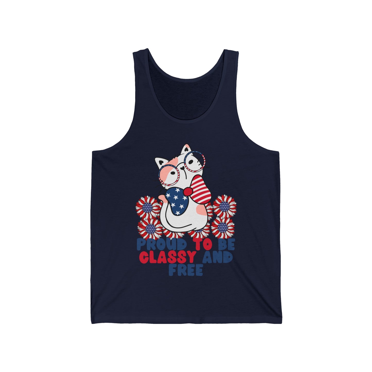 American Independence Ultimate Comfort Styled Unisex Funny Tank Top