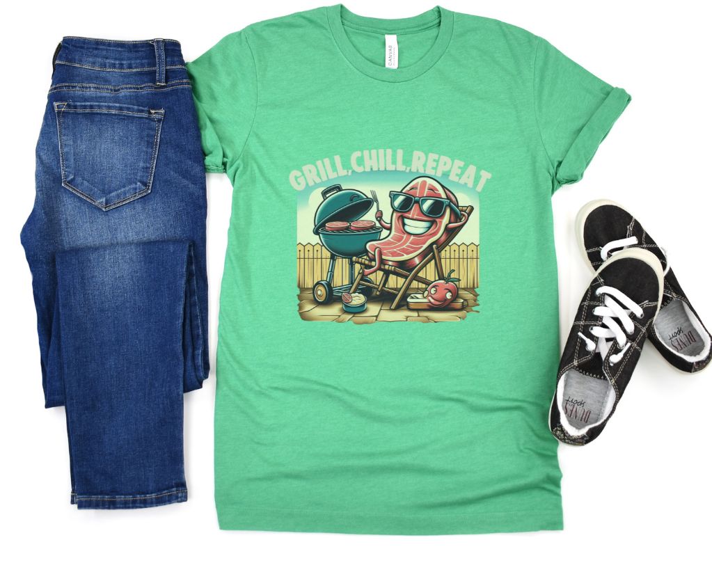 Hilarious Graphic Summer Barbeque Designed Unisex T-shirts