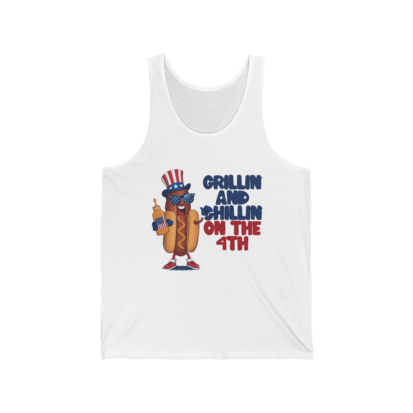 American Independence Graphic Ultimate Comfort Styled Unisex Tank Top