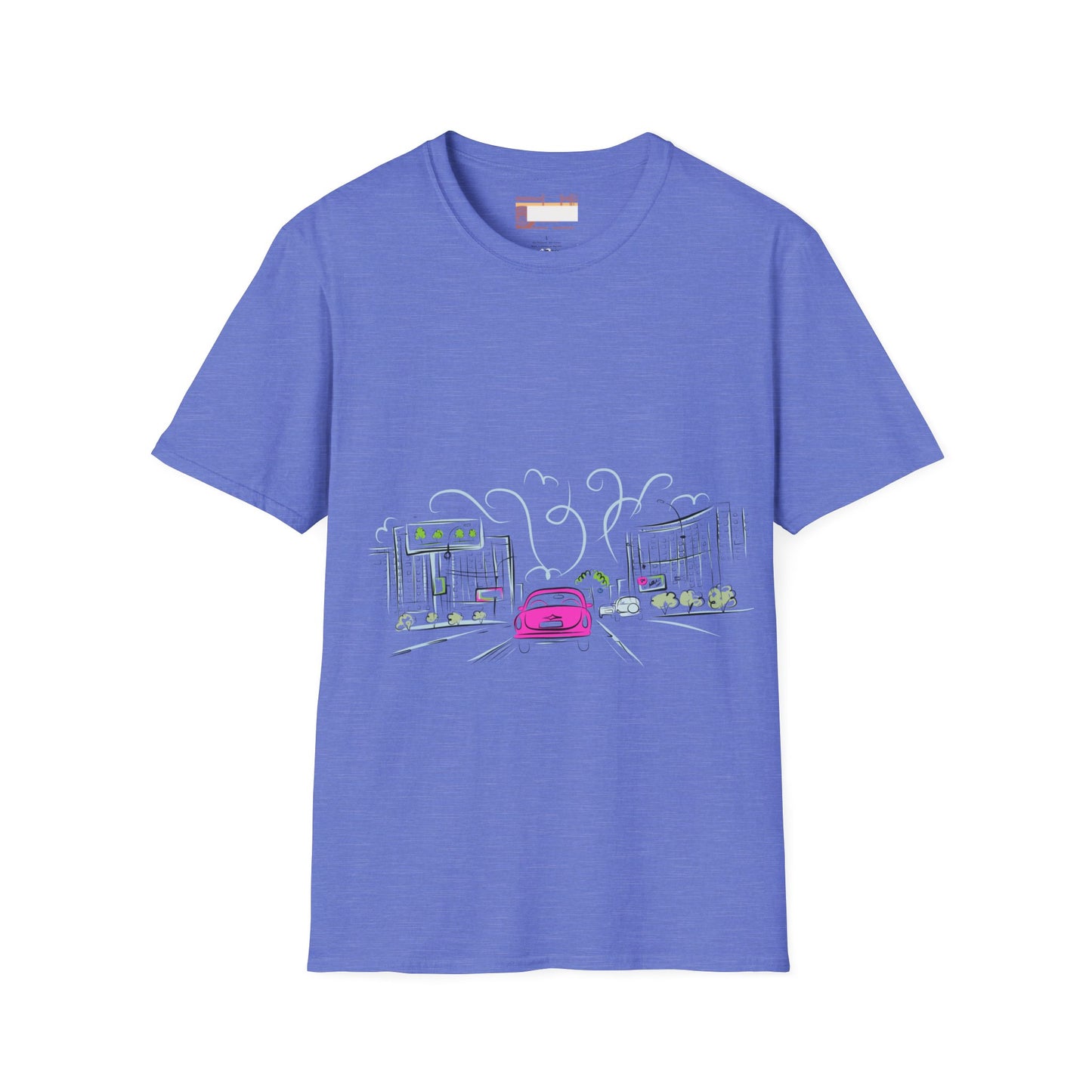 Graphic City Drama Designed Comfort Unisex T-shirt
