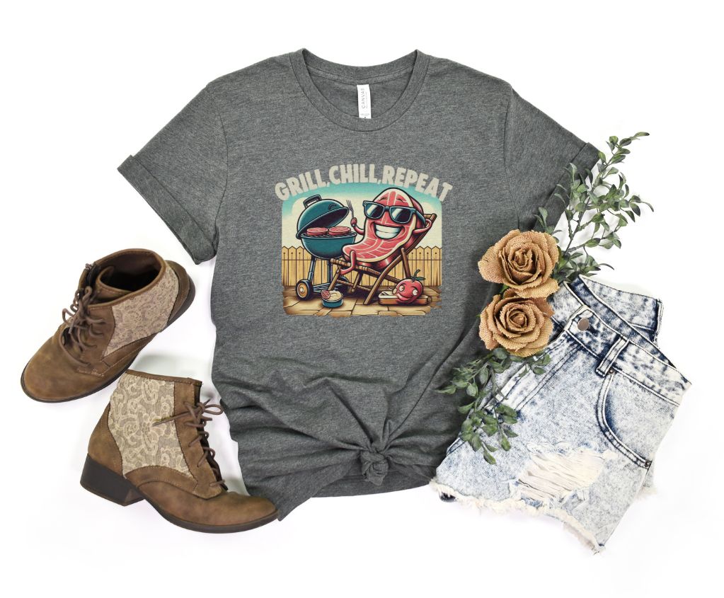 Hilarious Graphic Summer Barbeque Designed Unisex T-shirts