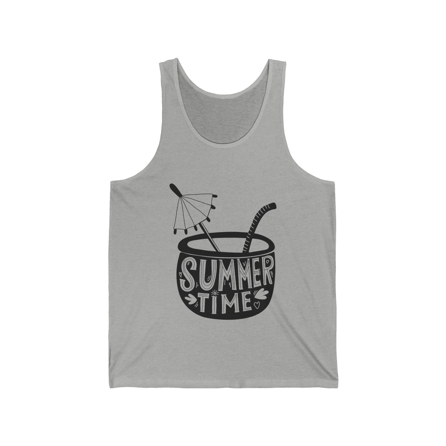 Beach Lovers Ultimate Comfort Styled Funny Unisex Summer Tank Top