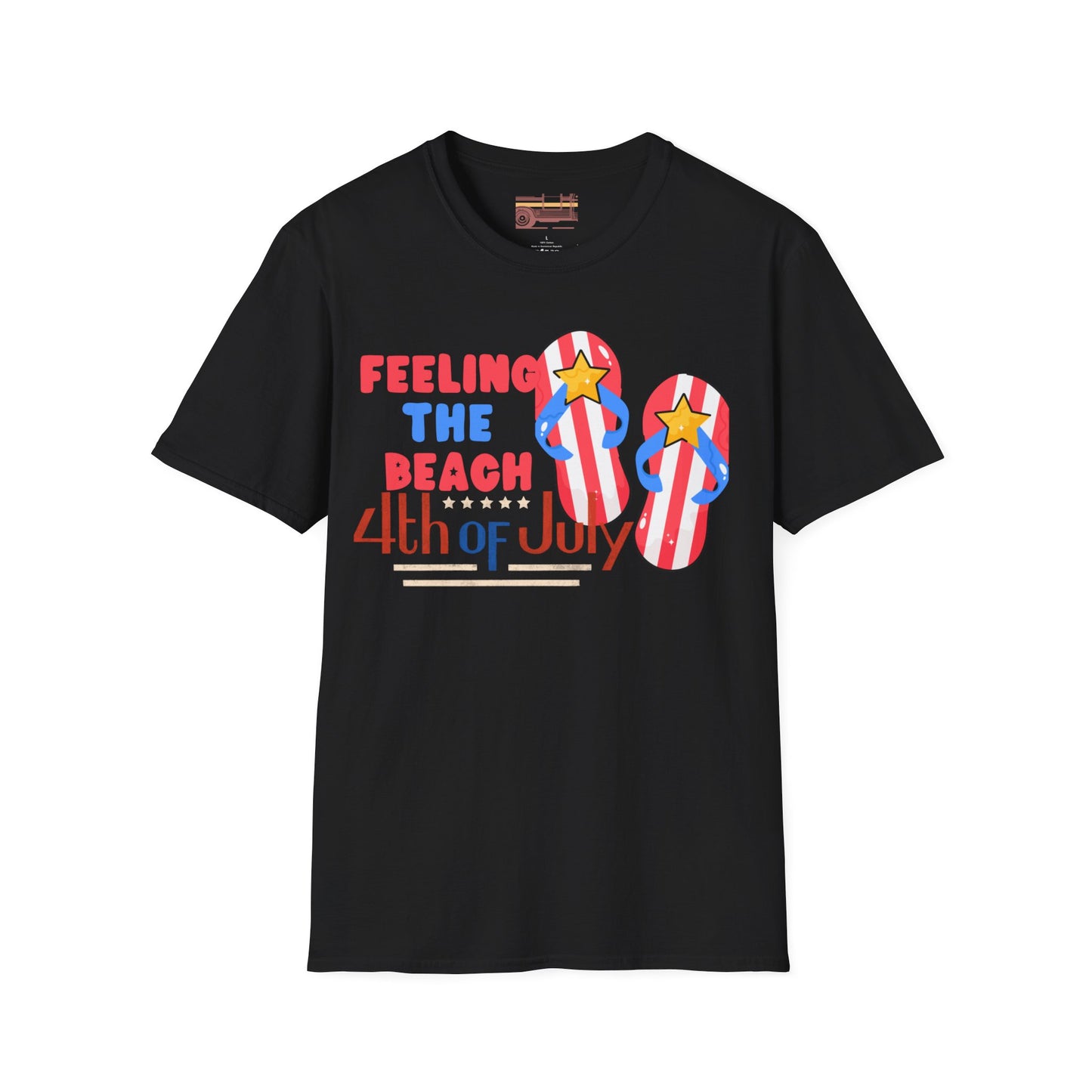 Feeling Like The Beachy This Independence Day July 4th Ultimate Comfort Unisex T-shirt