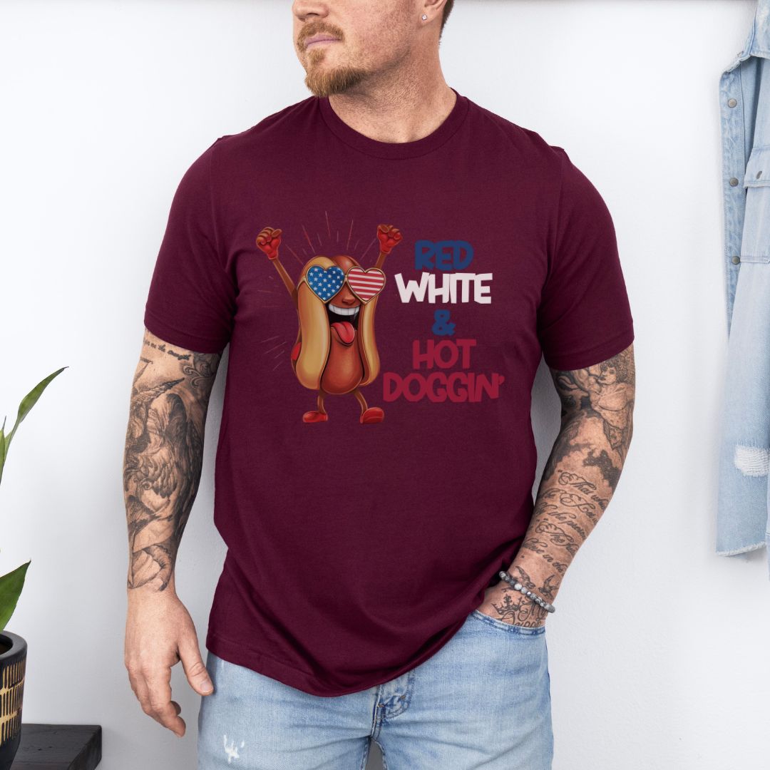 American Independence July 4th Ultimate Comfort Unisex Funny T-shirt