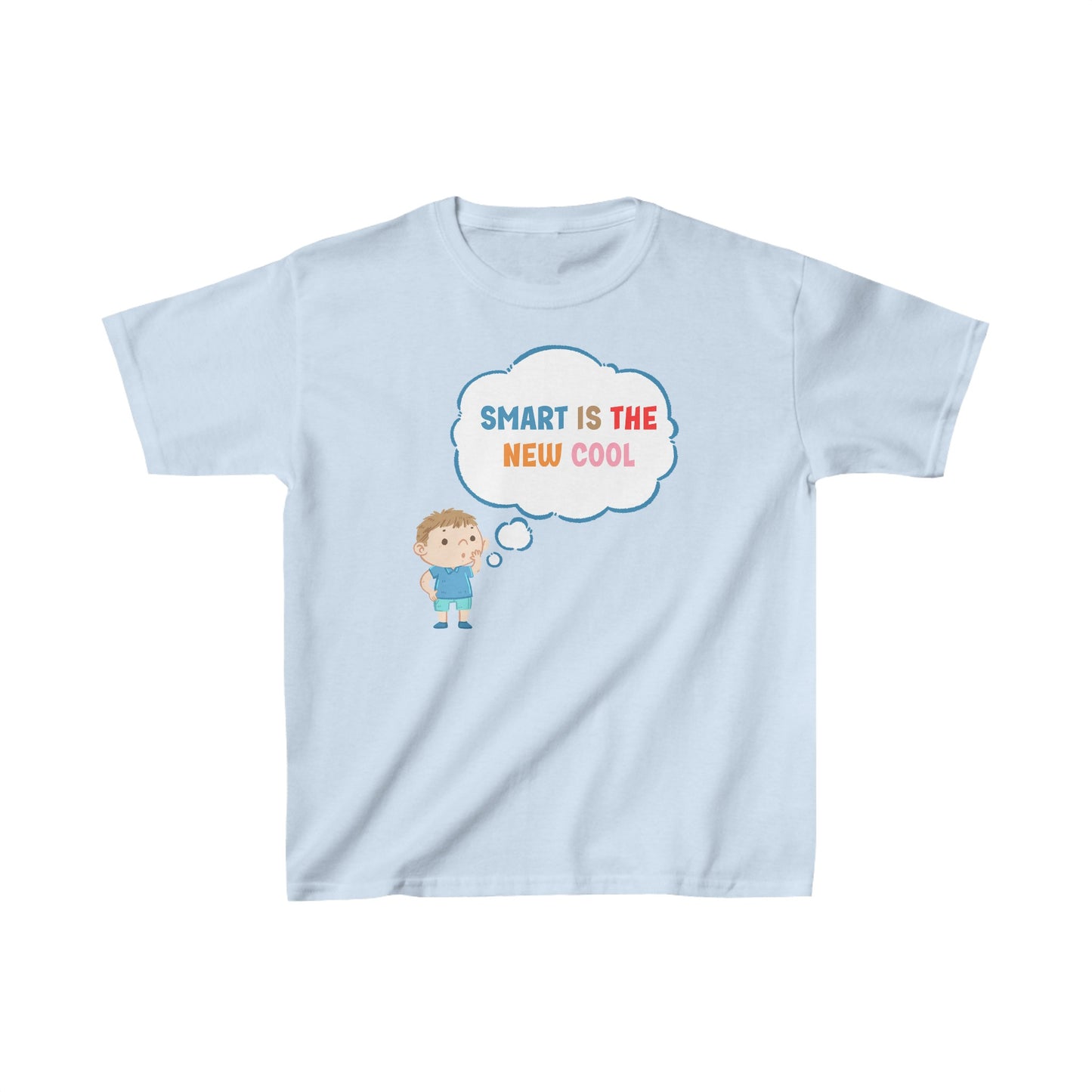 Unisex Kids Smart is The New Cool Ultimate Comfort T-Shirts