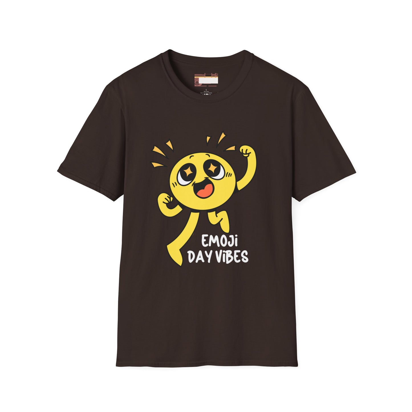 Graphic Emojis Designed Comfort Styled Minimalist T-shirts