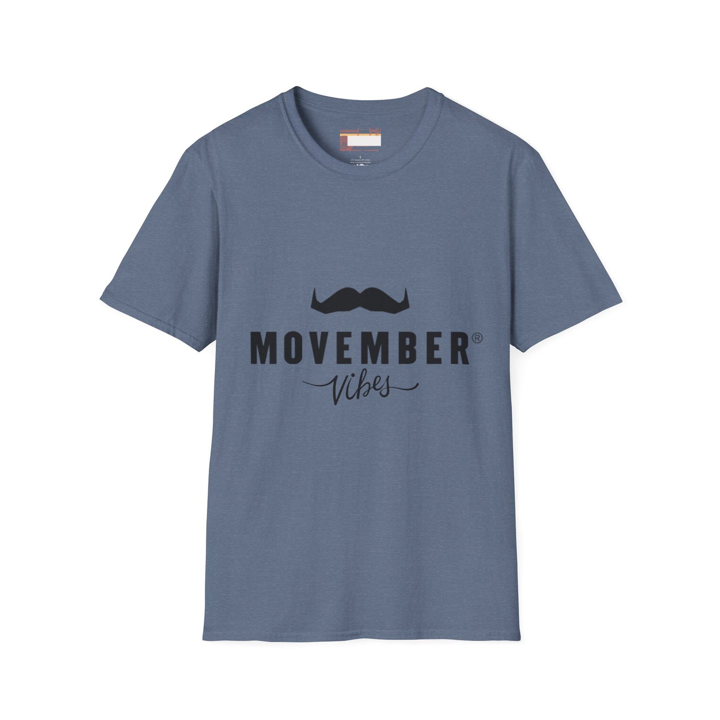 Movember Moustache Bearded Gang Beards Graphic Comfort Unisex T-shirt