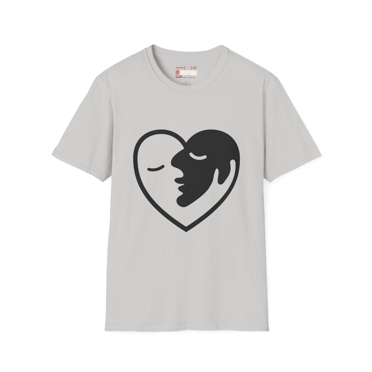 Love Designed Two Faced Unisex Minimalist Comfort T-shirt