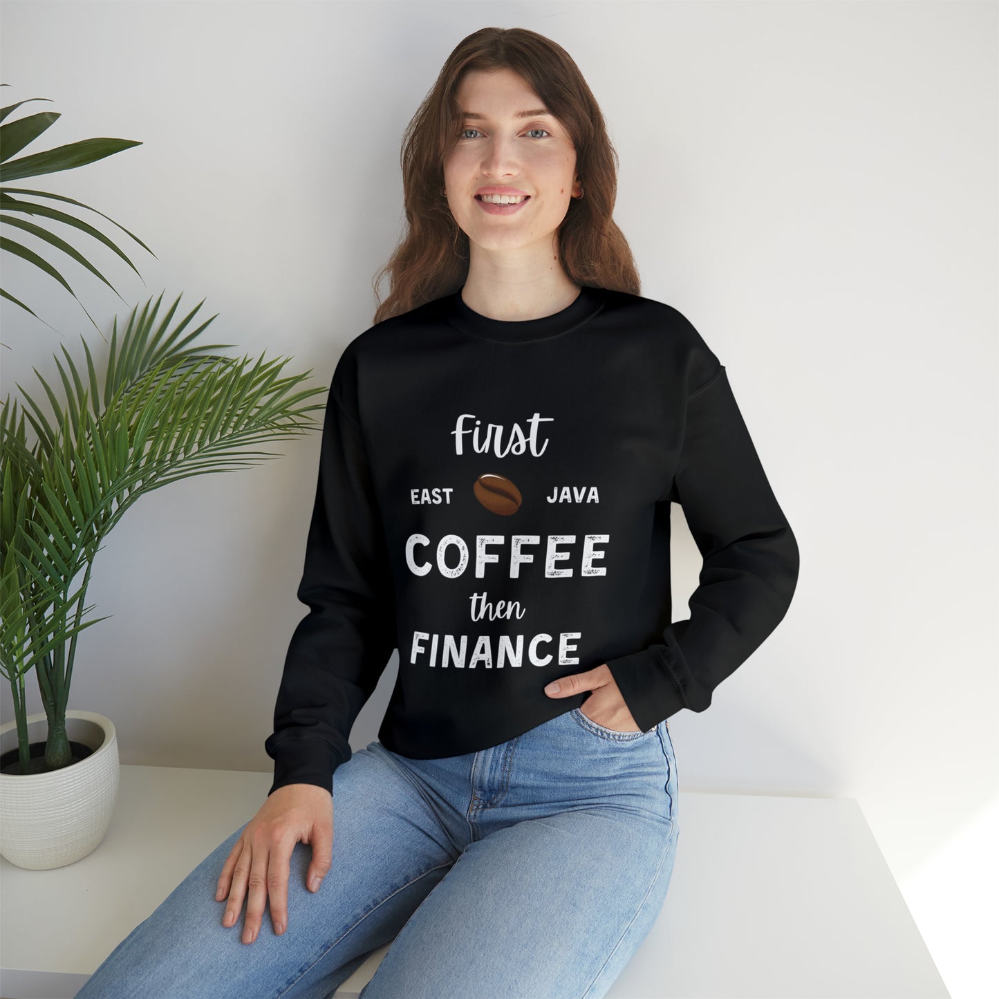 First Coffee Then Finance Unisex Sweatshirt