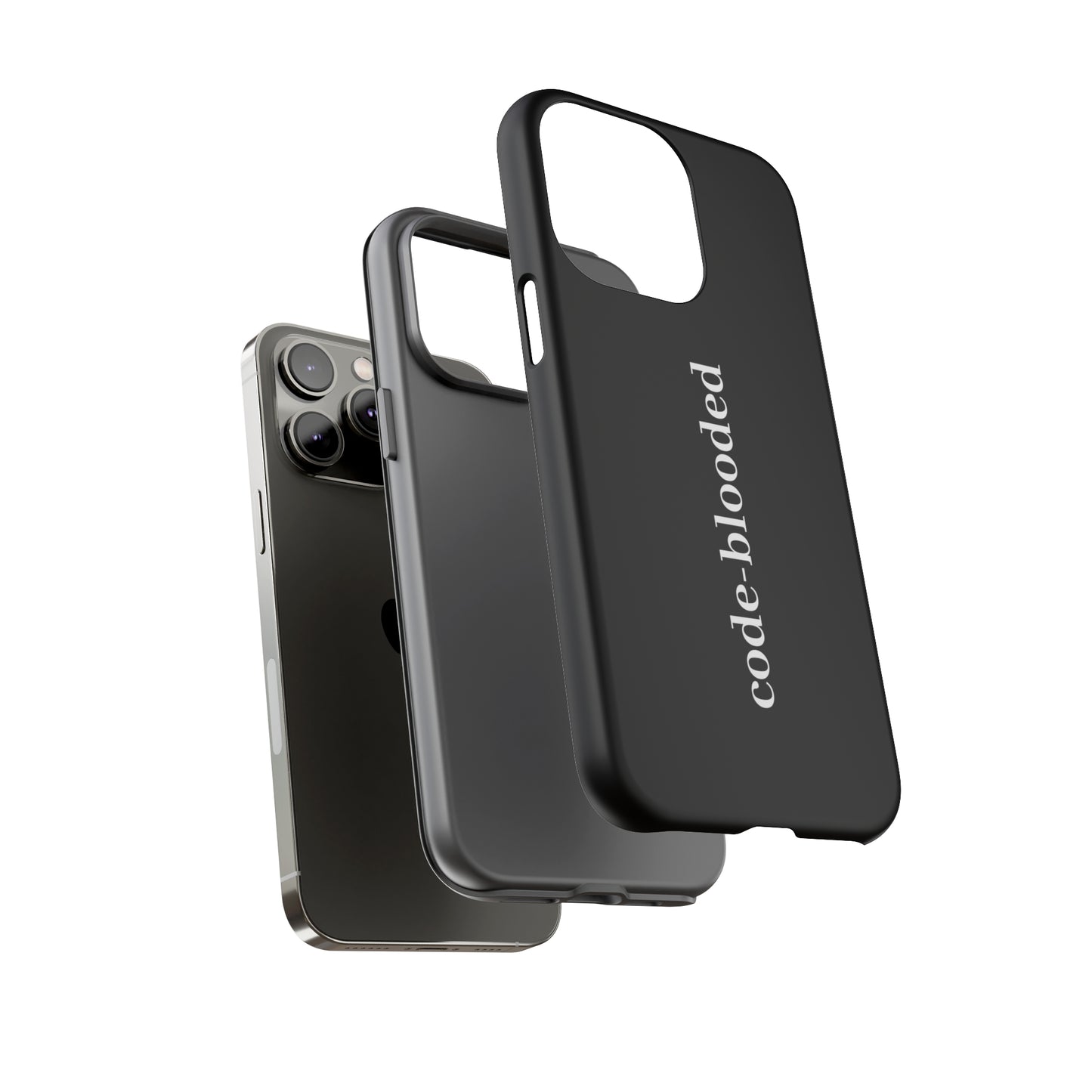 Code Blooded (Technology Programmers) iPhone Case
