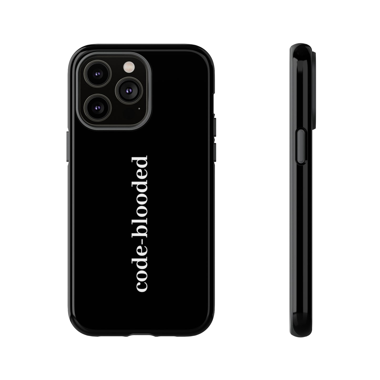 Code Blooded (Technology Programmers) iPhone Case