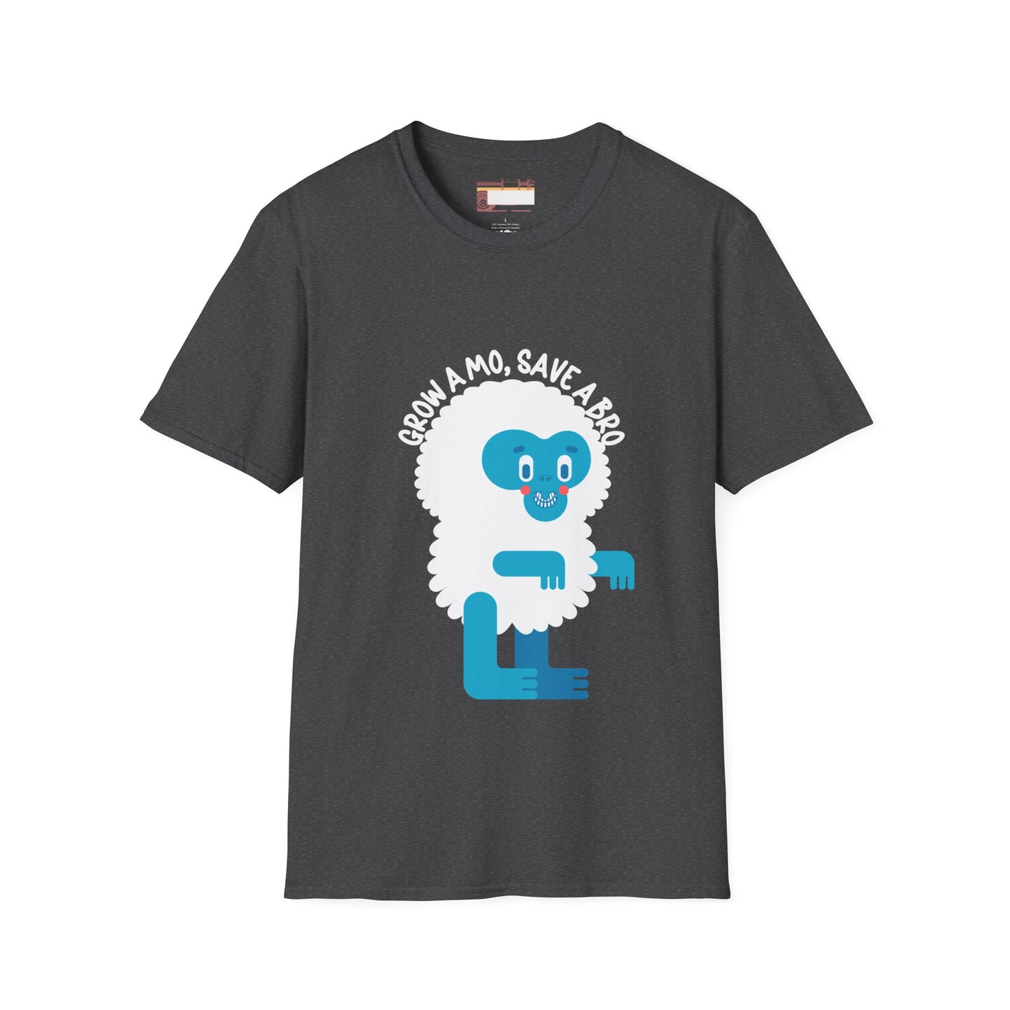 Movember Moustache Bearded Gang Beard Graphic Comfort Unisex T-shirt
