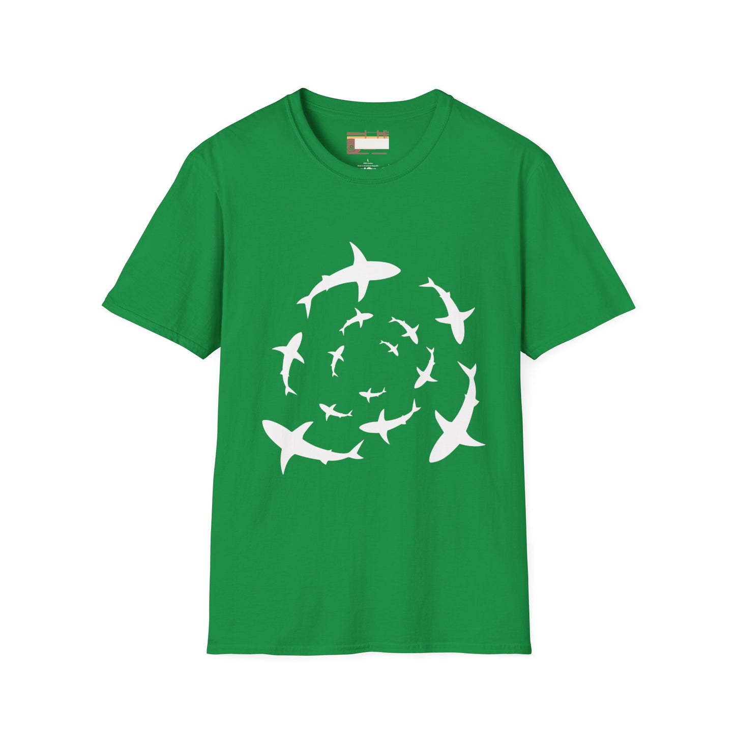 Graphic Designed Shark Attack Unisex Comfort Styled T-shirts