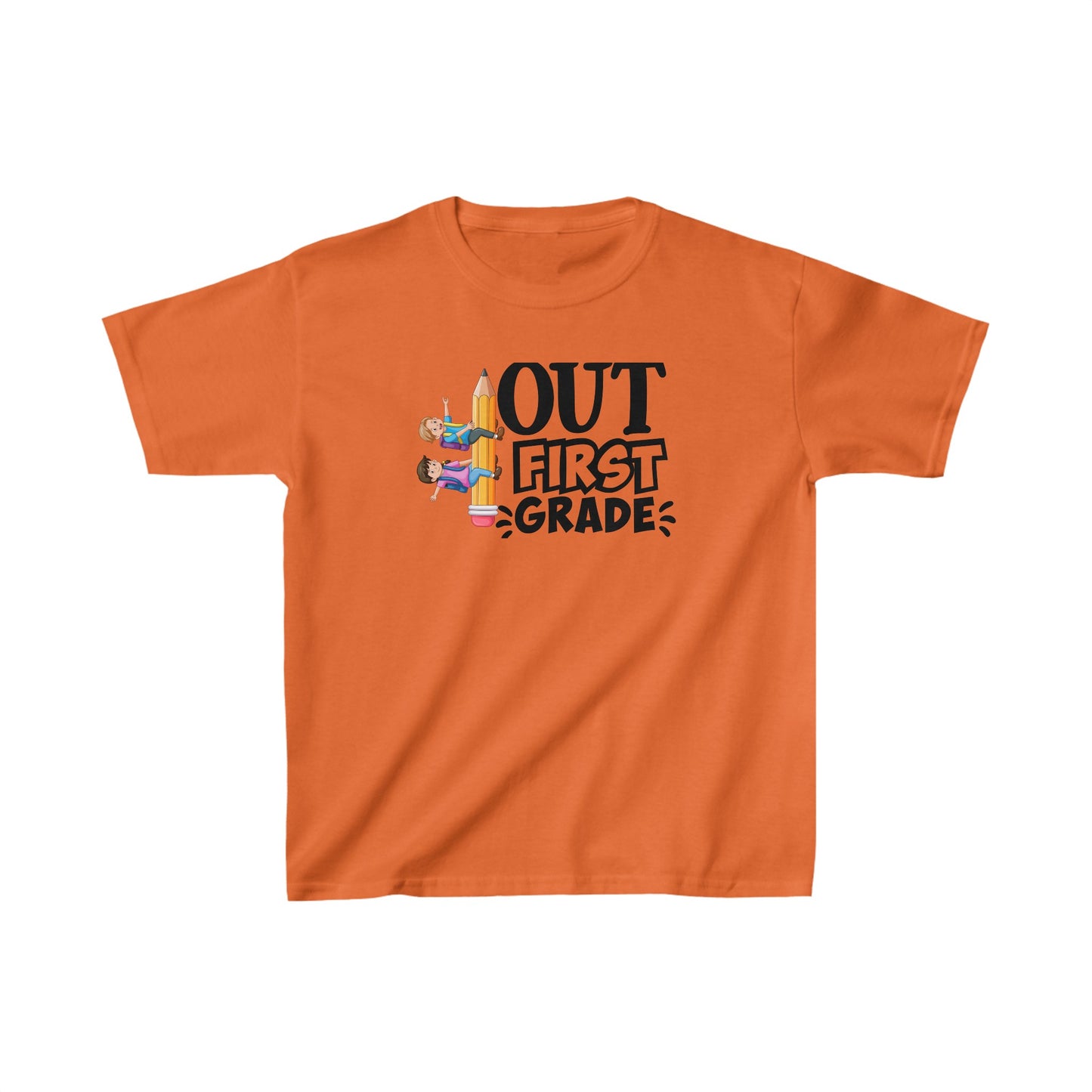 Unisex Kids Out First Grade Ultimate Comfort T-Shirts