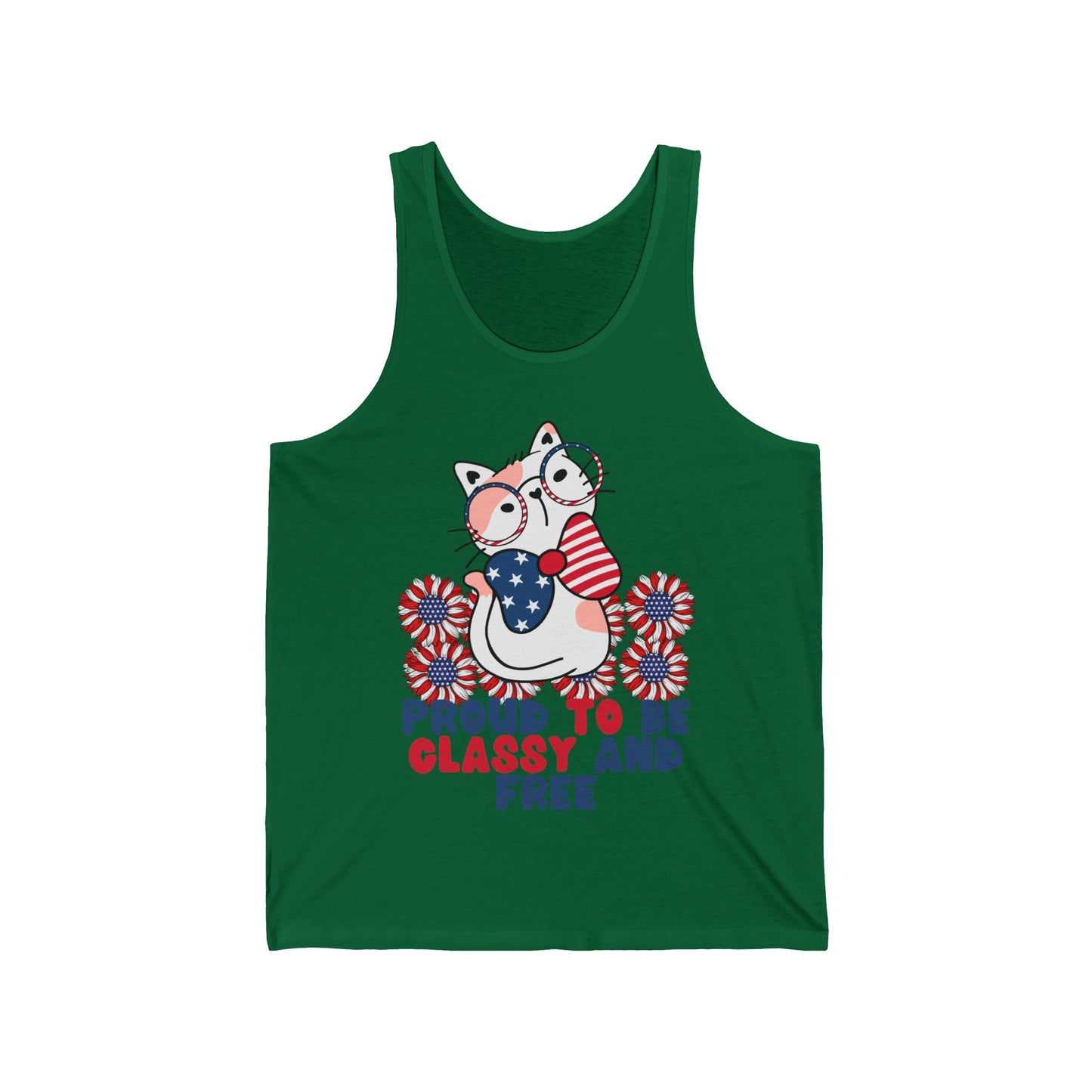 American Independence Ultimate Comfort Styled Unisex Funny Tank Top