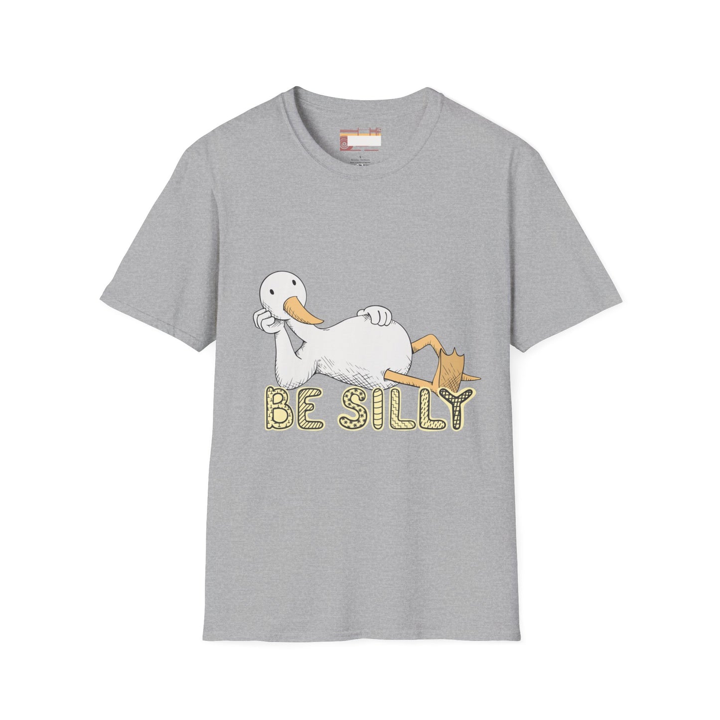 Graphic Designed Minimalist Silly Goose Comfort Styled T-shirts