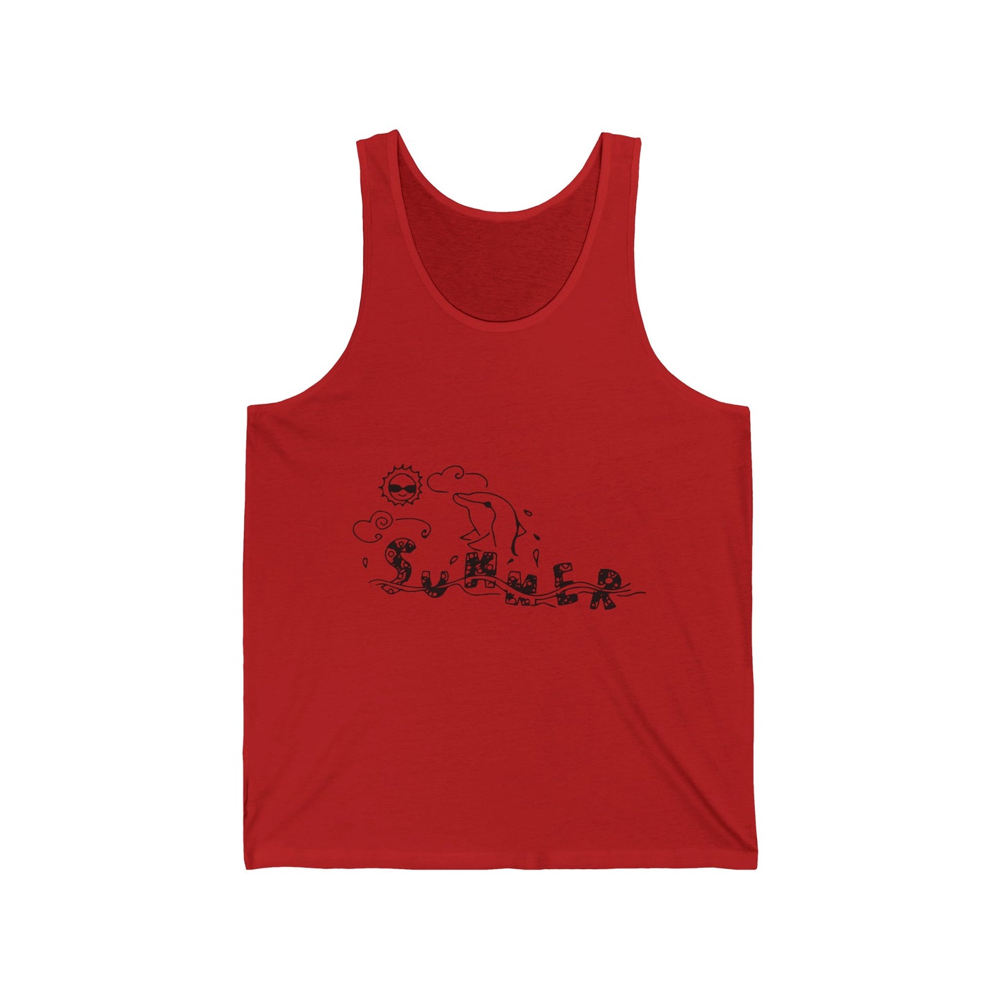 Beach Lovers Ultimate Comfort Styled Unisex Summer Tank Top