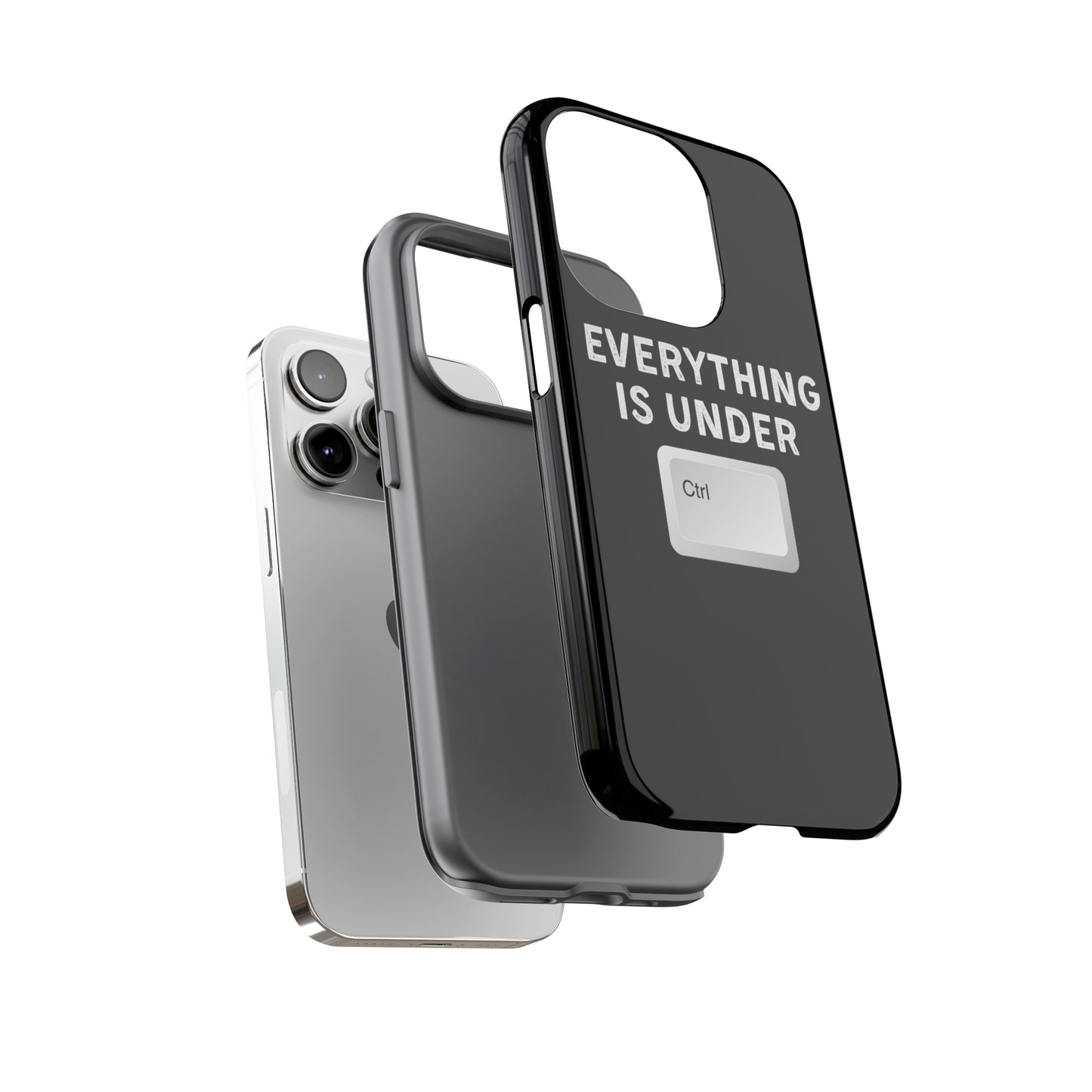 Everything Is Under Ctrl iPhone Case