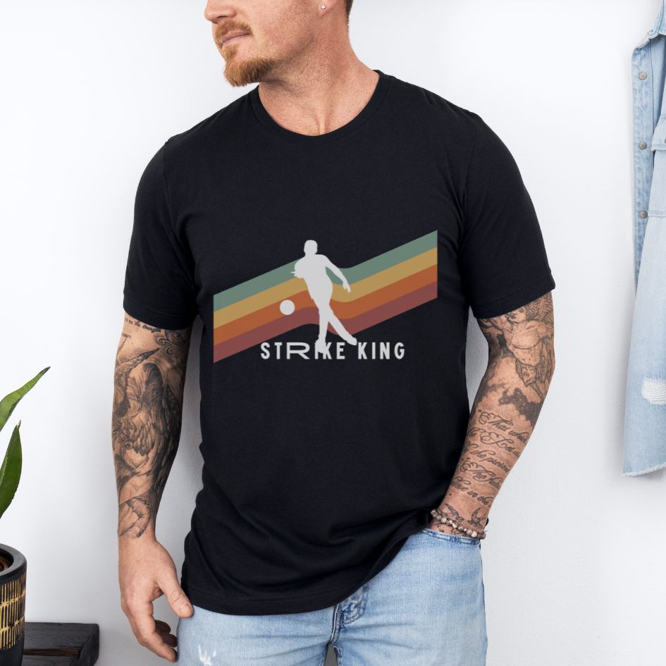 Retro Bowling Champion Bowling King Graphic Comfort Unisex T-shirt