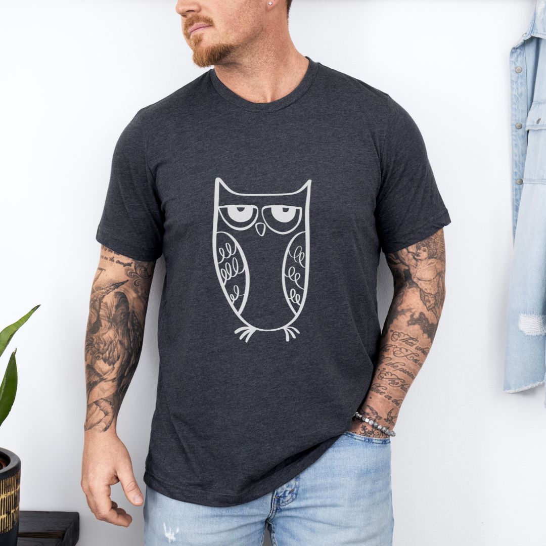 Graphic Designed Owl Ultimate Comfort Unisex T-shirt