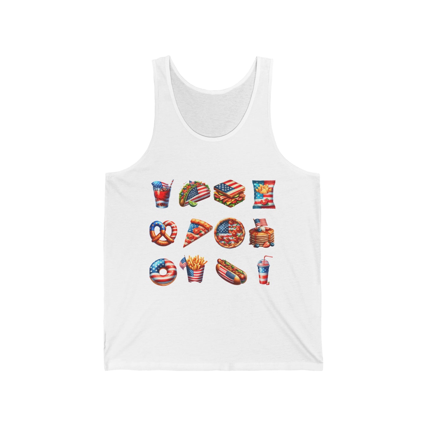 American Independence Graphic Ultimate Comfort Styled Unisex Tank Top