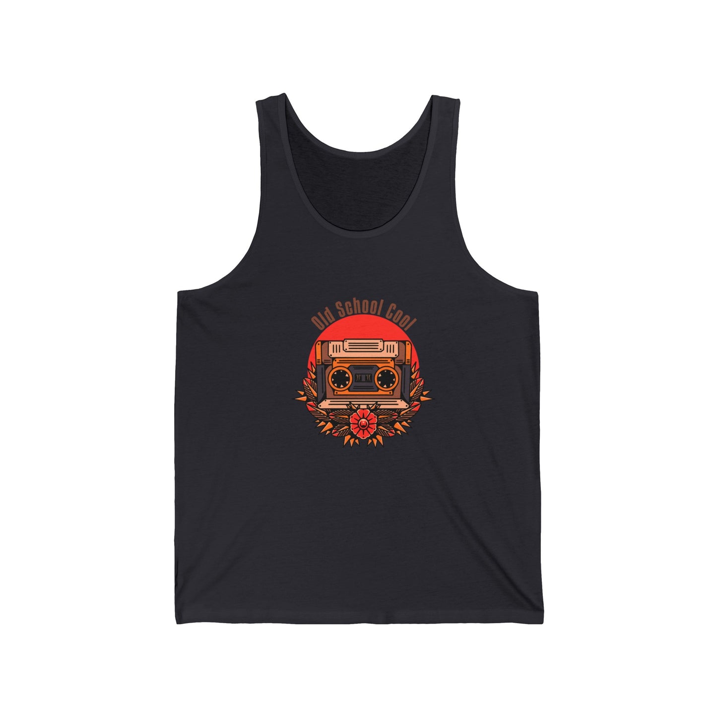 Old School Cool Graphic Ultimate Comfort Styled Unisex Tank Top