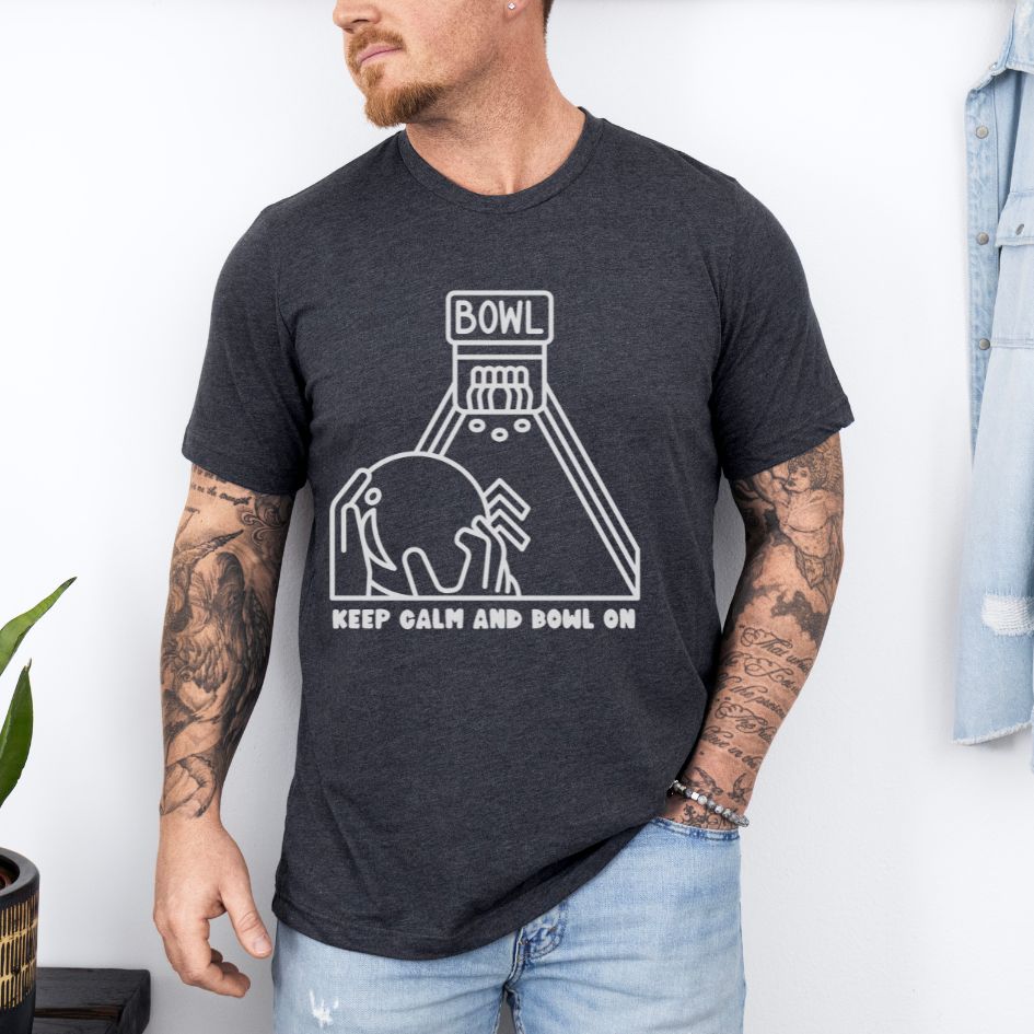 Retro Bowling Champion Bowling King Graphic Comfort Unisex T-shirt