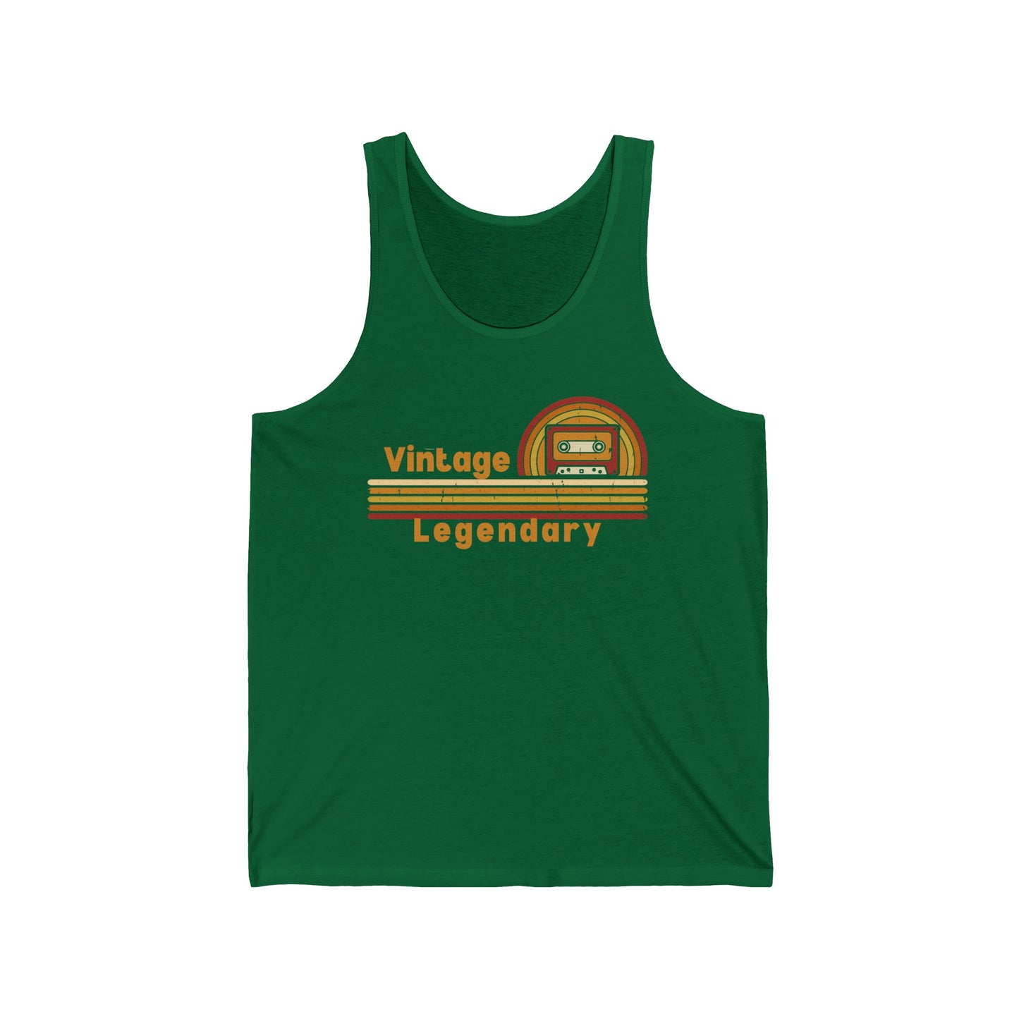 Vintage Legendary Graphic Ultimate Comfort Styled Unisex Tank Top