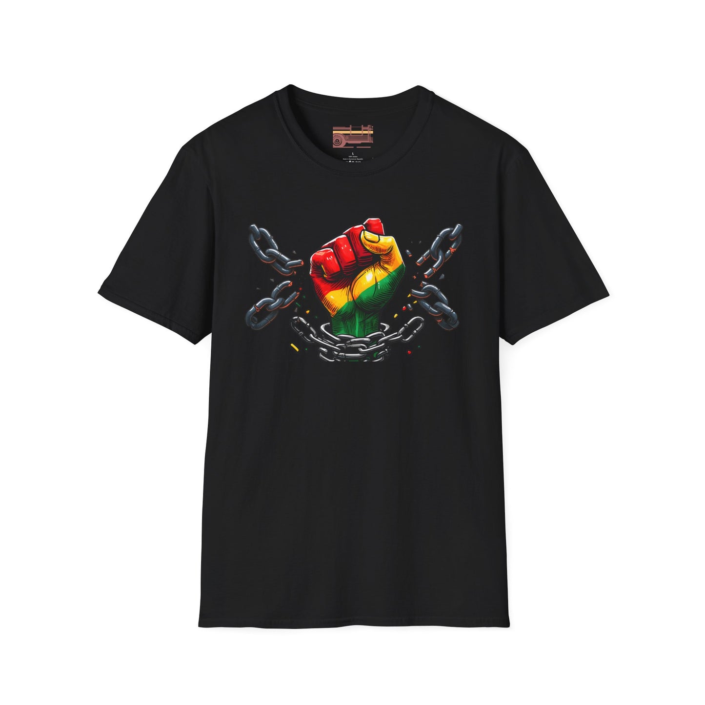 Celebrating Freedom Juneteenth With Pride Black and Proud Ultimate Comfort Unisex T-shirt