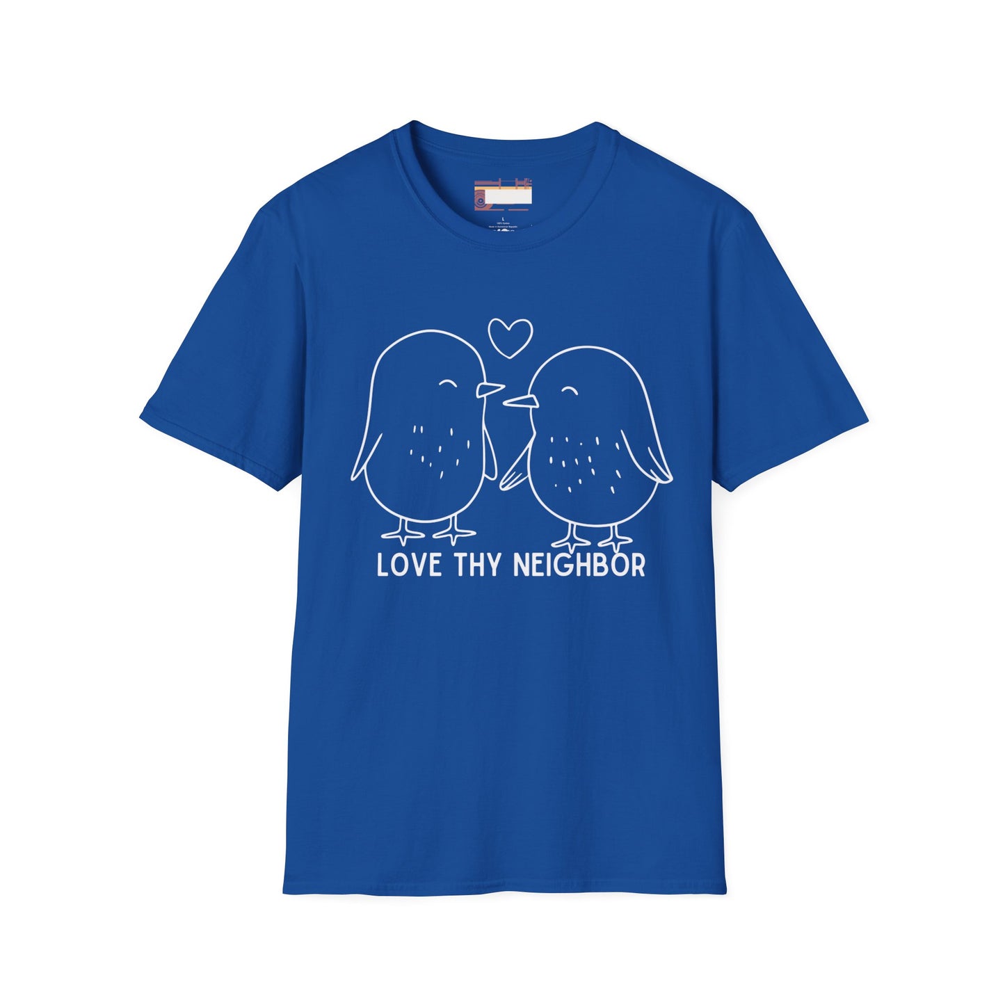 Graphic Christian Bible Gospel Unisex Comfort T-shirt, Christian Love Thy Neighbor Tees