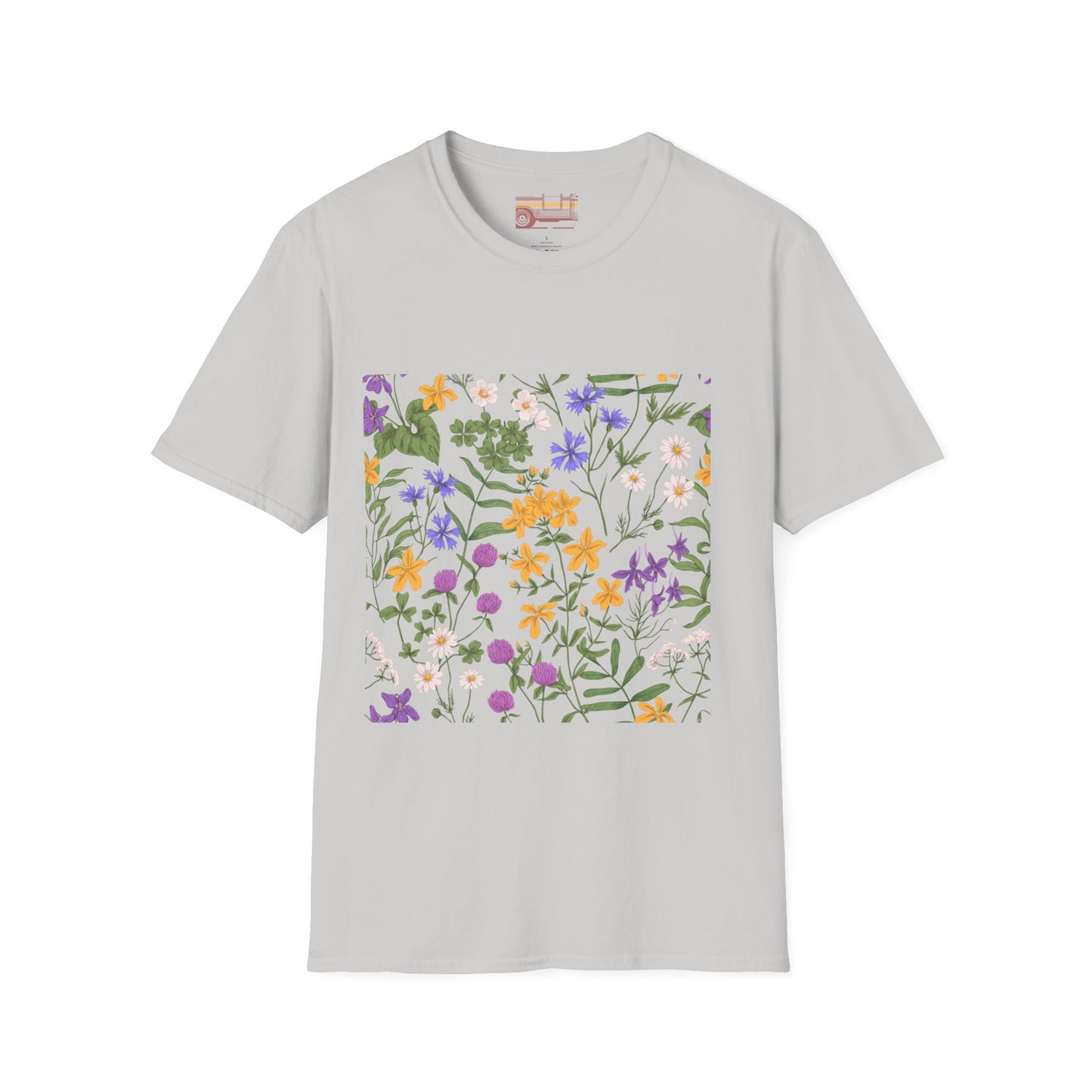 Floral Combination Ultimate Comfort Styled Graphic T-shirt