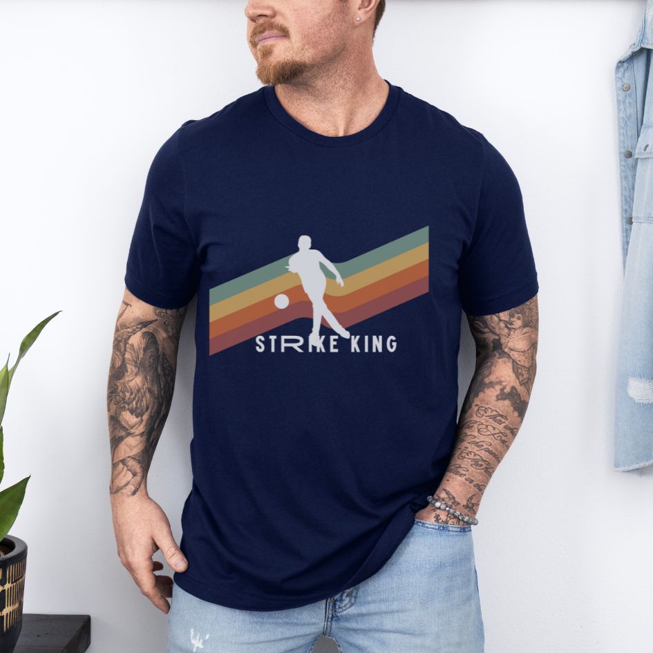 Retro Bowling Champion Bowling King Graphic Comfort Unisex T-shirt