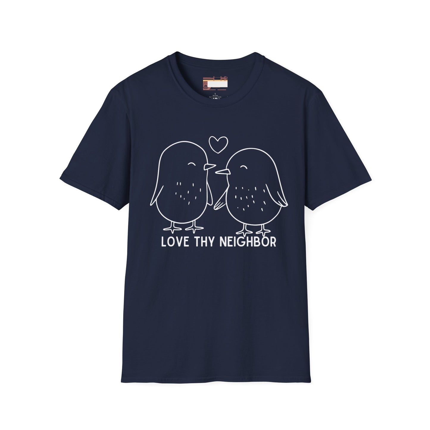 Graphic Christian Bible Gospel Unisex Comfort T-shirt, Christian Love Thy Neighbor Tees