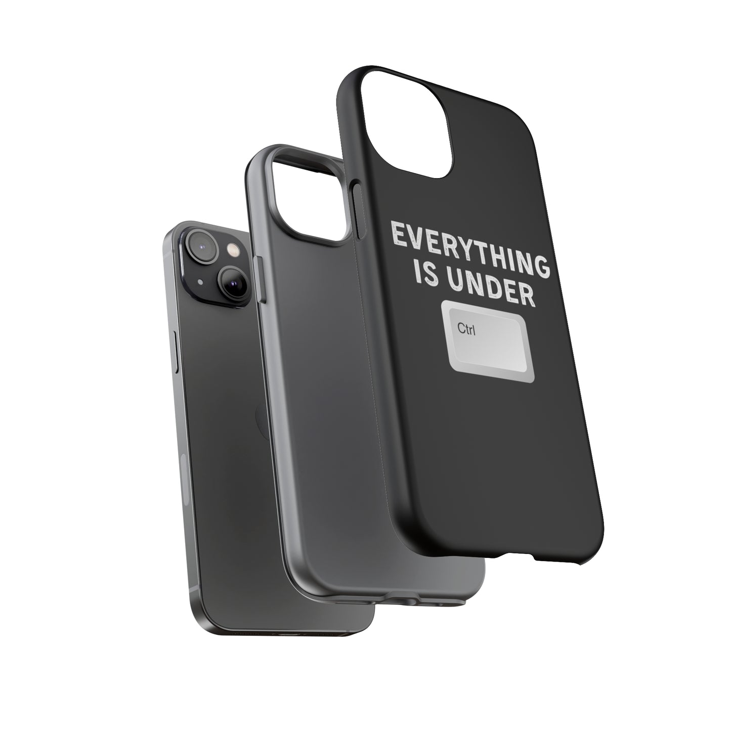 Everything Is Under Ctrl iPhone Case