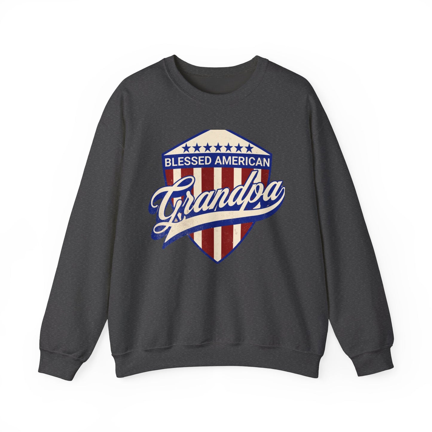 Graphic Designed Minimalist Unisex Grandpa Crewneck Sweatshirt
