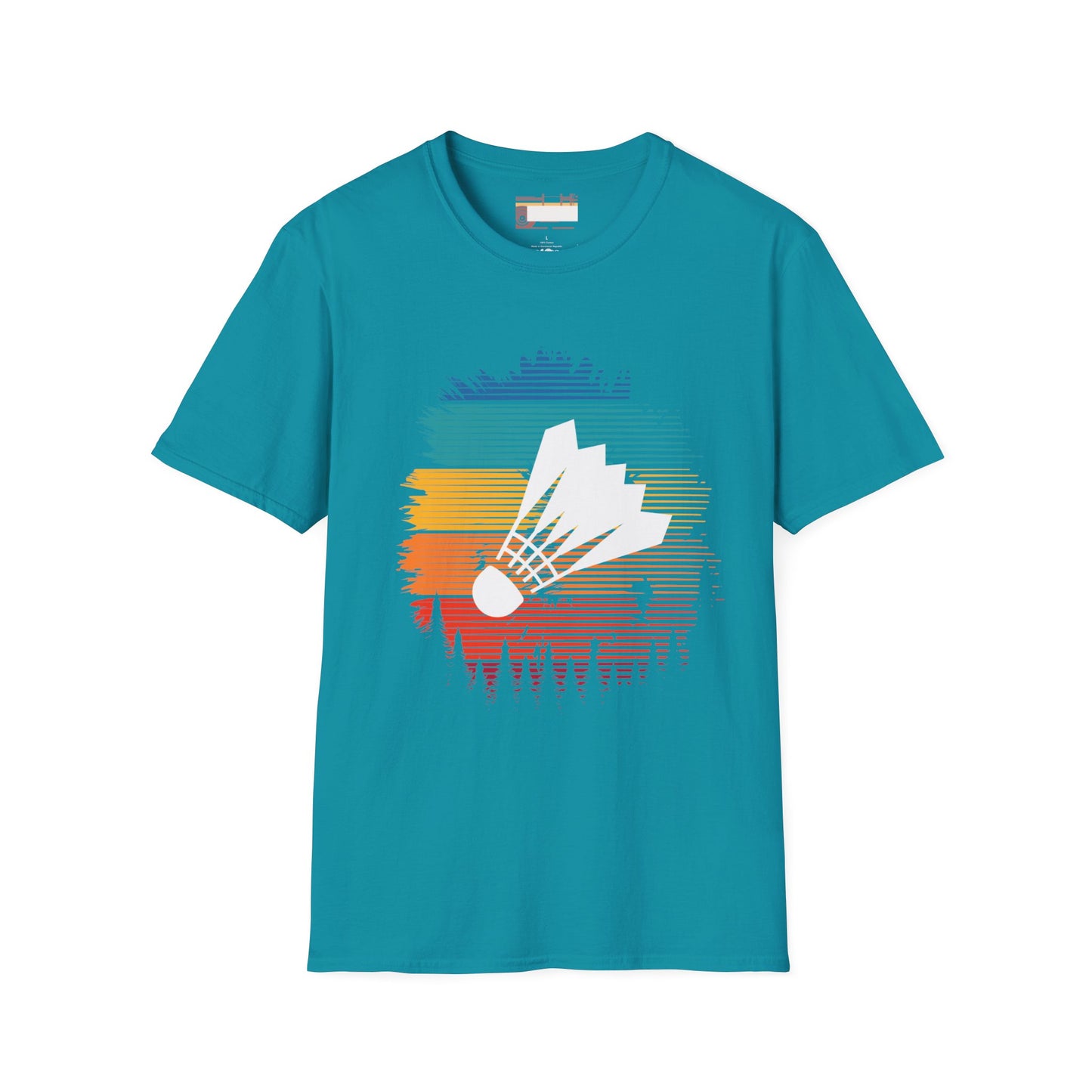 Badminton Game Day Graphic Comfort Unisex T-shirt