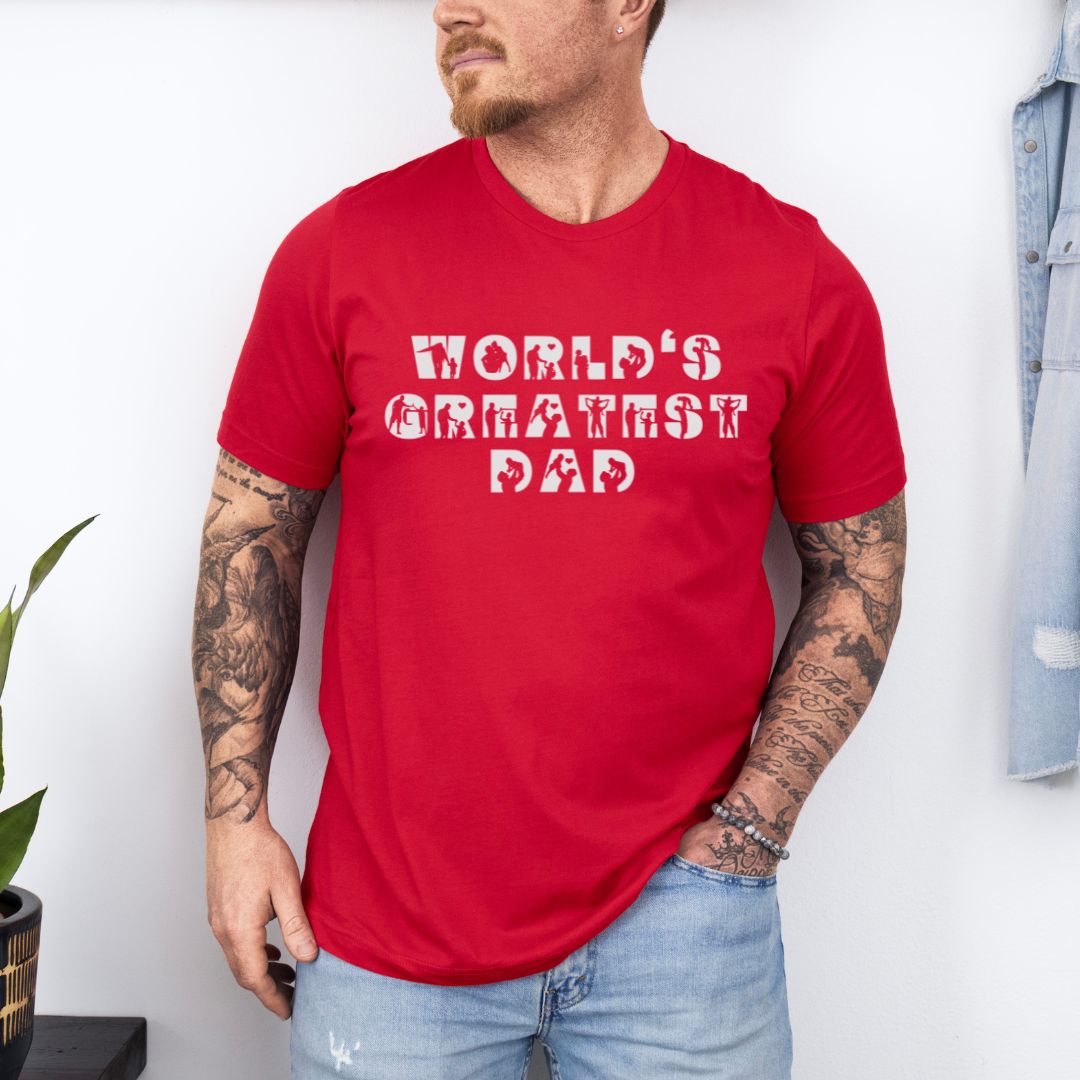 World's Greatest Dad Ultimate Comfort T-shirt